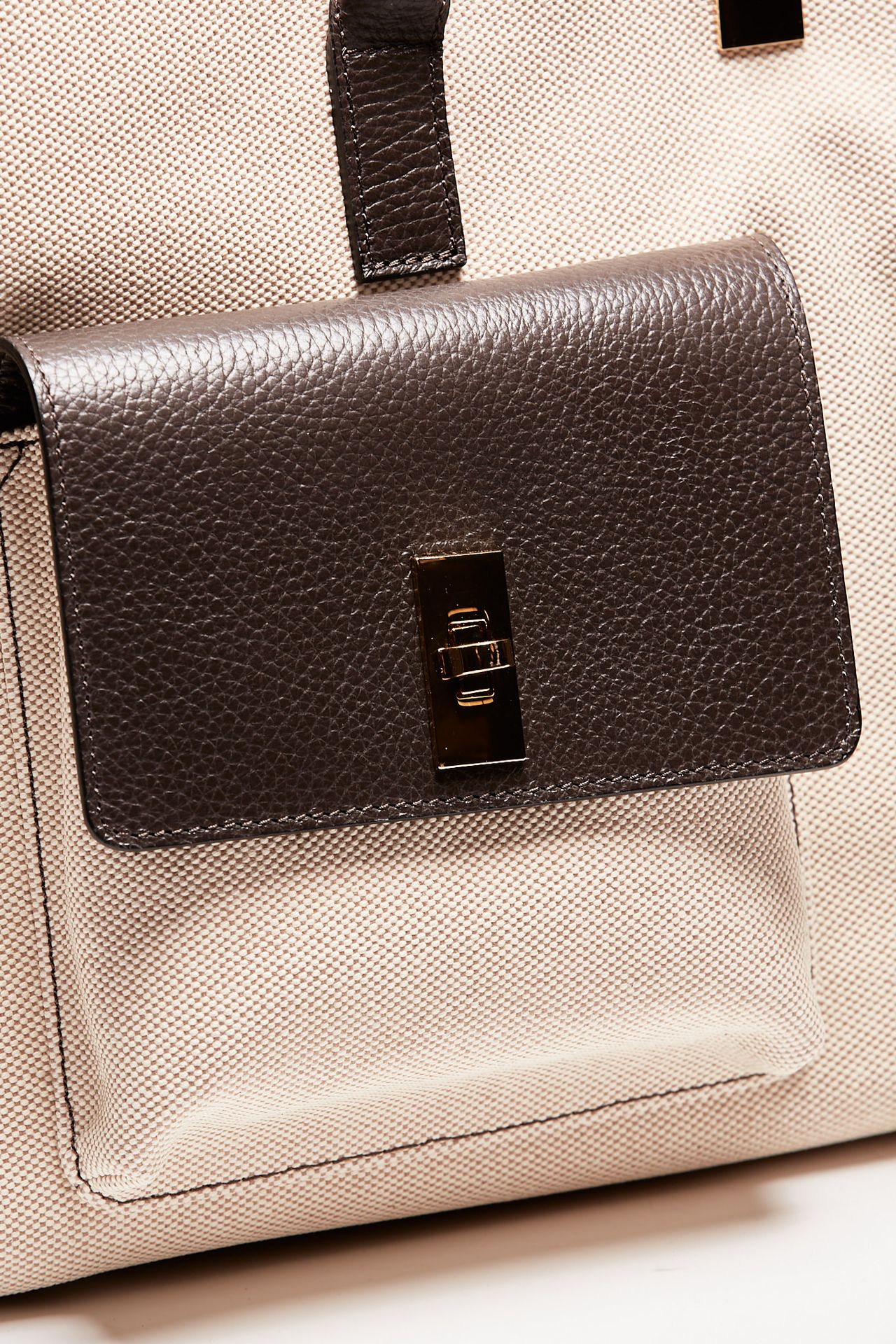 borsa in pelle e canvas soledad testa di moro women Avenue 67 - 6