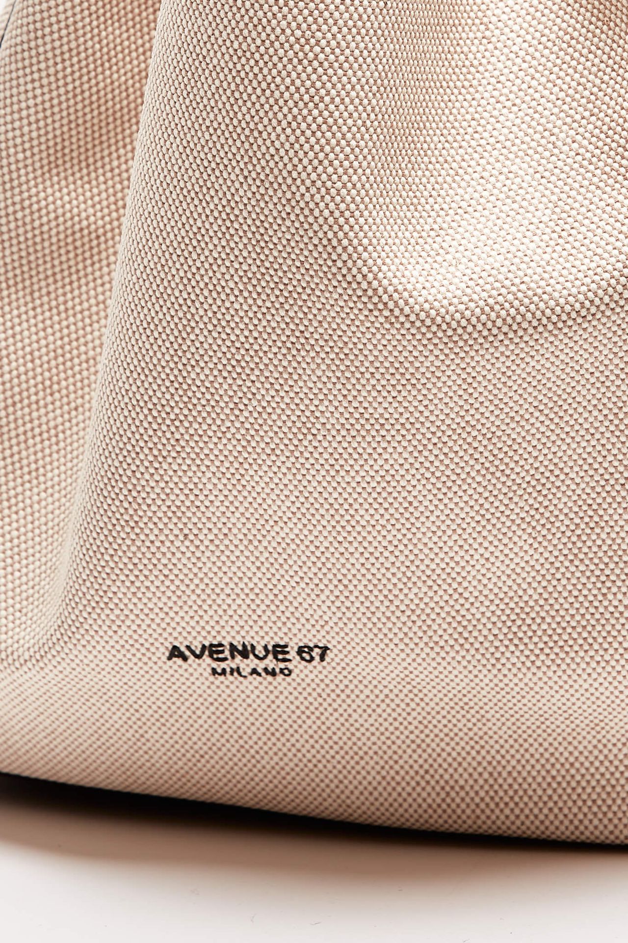 borsa in pelle e canvas soledad testa di moro women Avenue 67 - 7