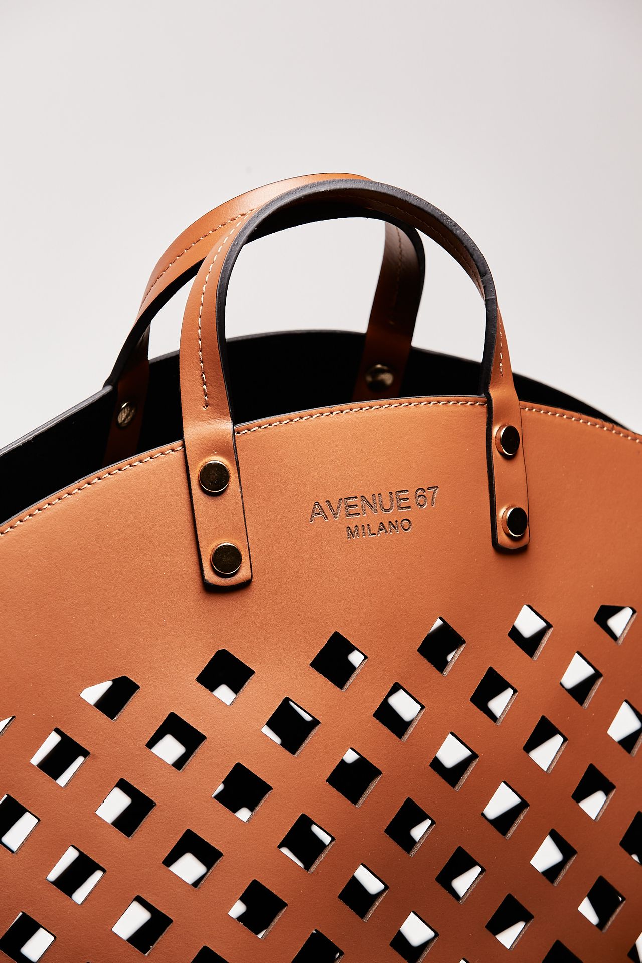 borsa shopper eliza in pelle cuoio women Avenue 67 - 4