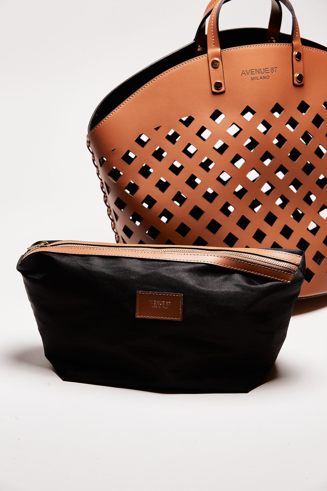 borsa shopper eliza in pelle cuoio women Avenue 67 - 5