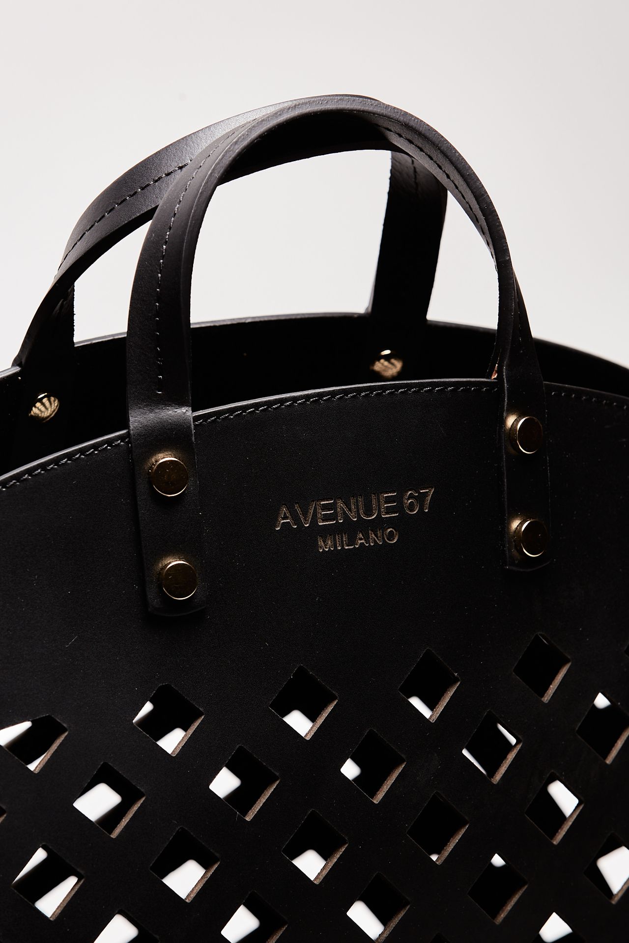 borsa shopper eliza in pelle nero women Avenue 67 - 5