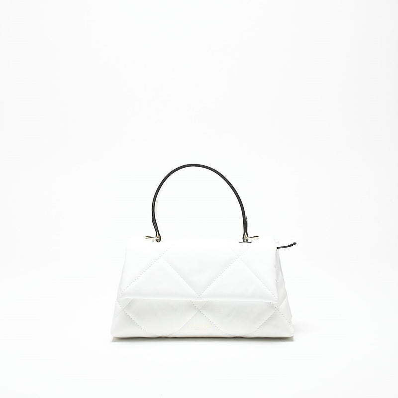 borsa trapuntata demetra in pelle bianco women Avenue 67