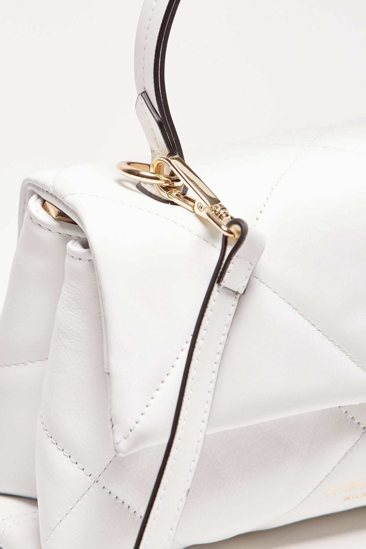 borsa trapuntata demetra in pelle bianco women Avenue 67 - 6