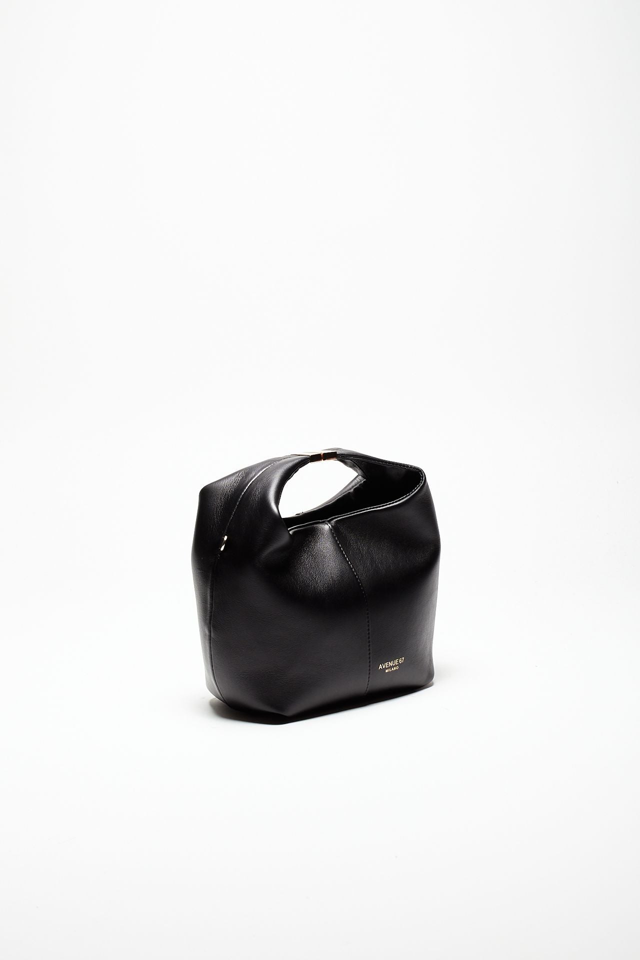 borsa morbida morgana in pelle sauvage nero women Avenue 67 - 2