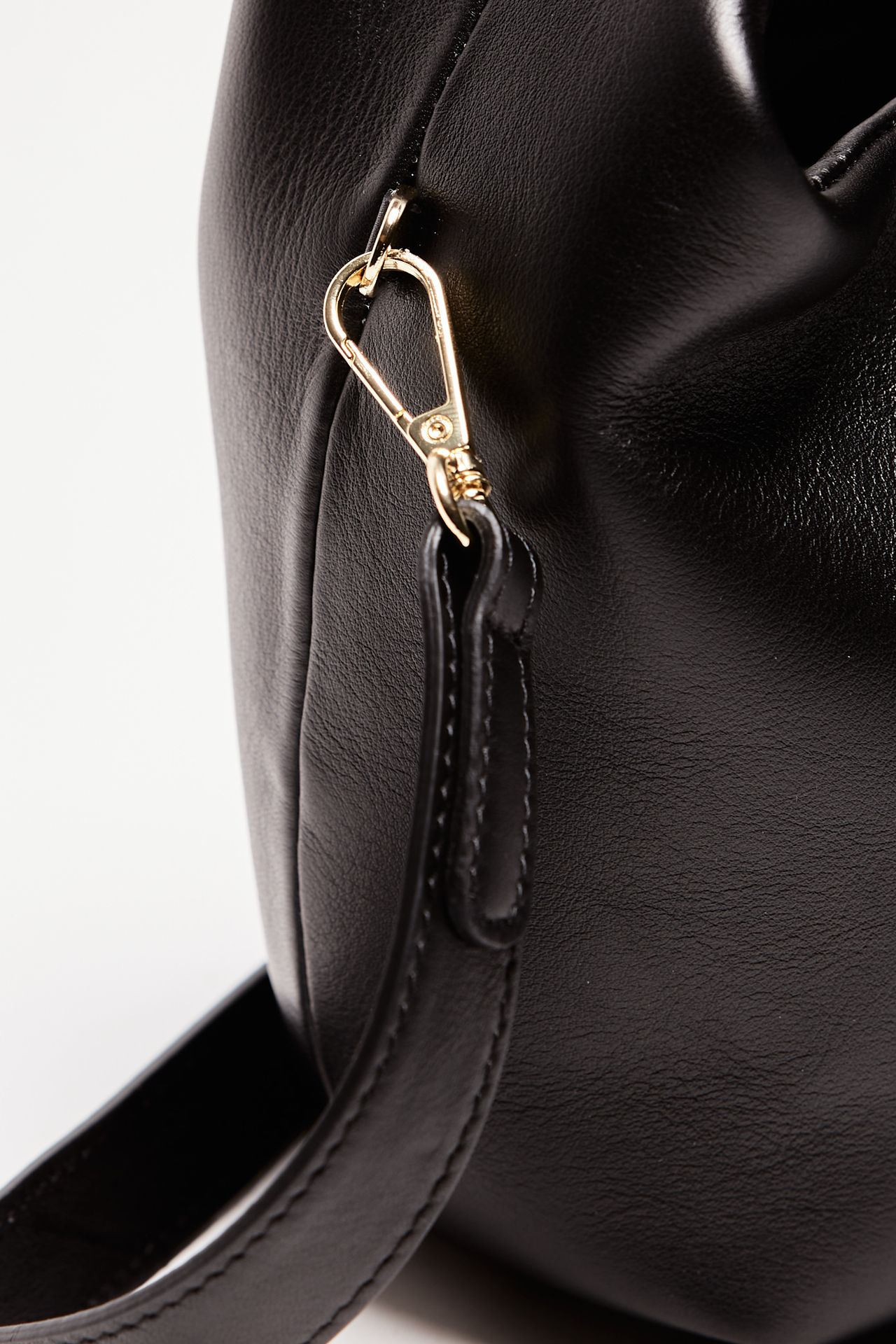 borsa morbida morgana in pelle sauvage nero women Avenue 67 - 5
