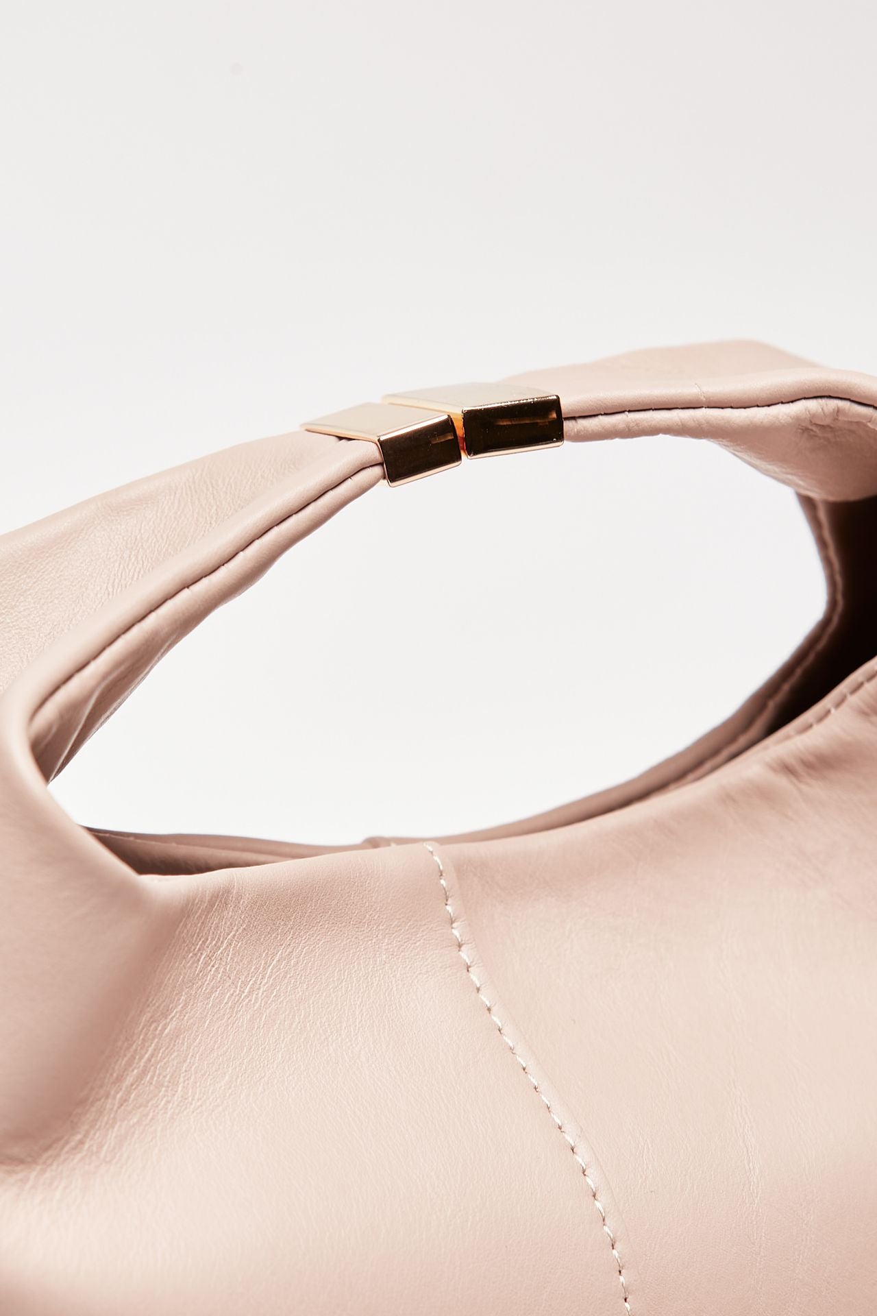 borsa morbida morgana in pelle sauvage cipria women Avenue 67 - 5