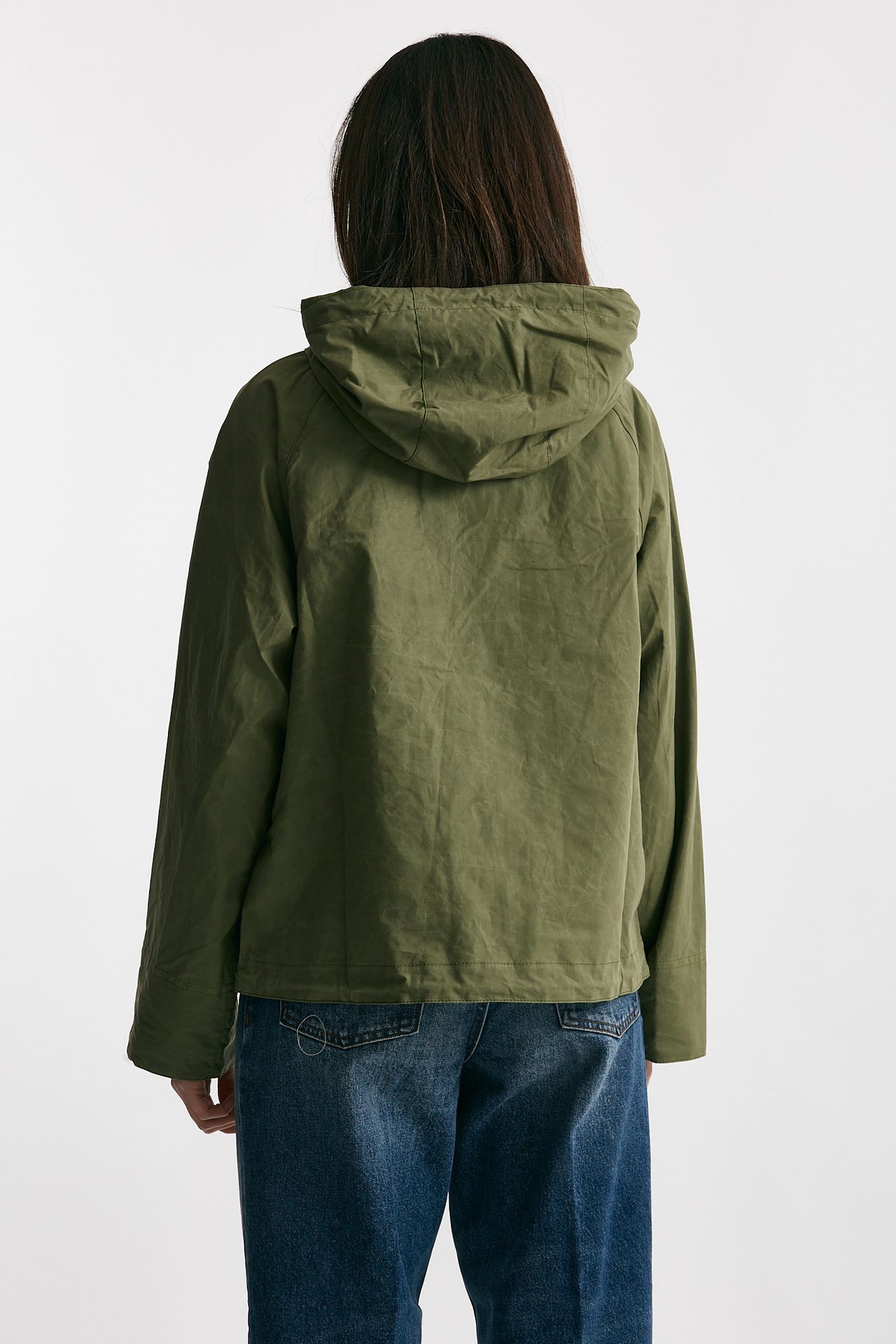 giubbino impermeabile nith verde militare women Barbour - 3