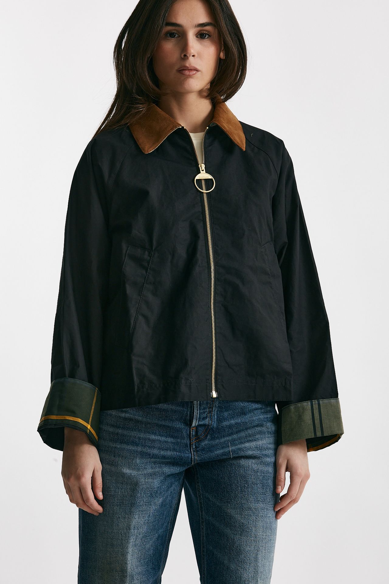 giubbino impermeabile catlin nero women Barbour - 4