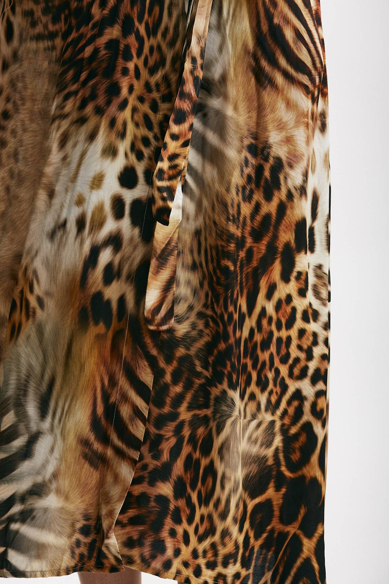 abito wrap animalier scollo incrociato women Bellini - 9