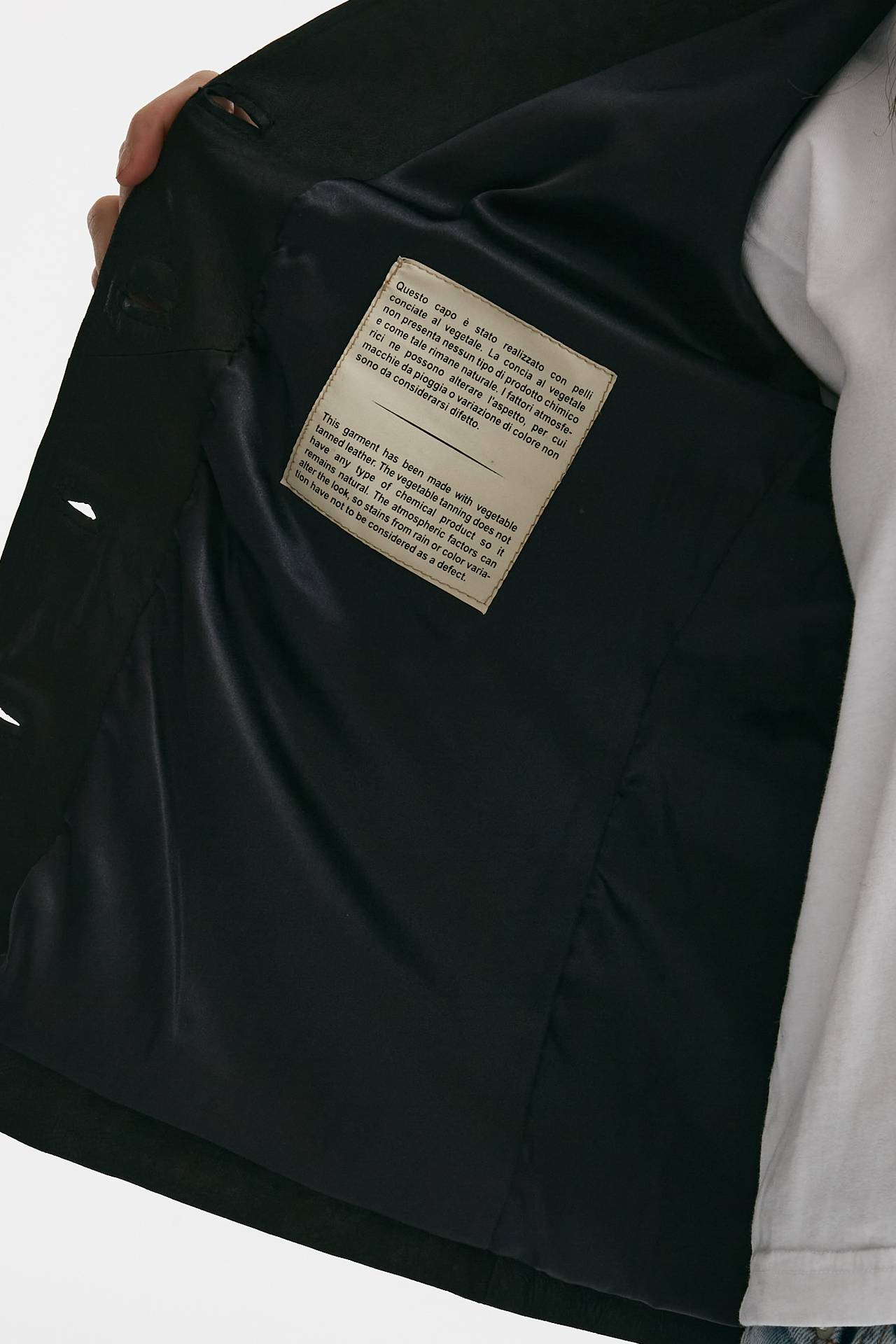giacca slim in pelle nero women Giorgio brato - 8