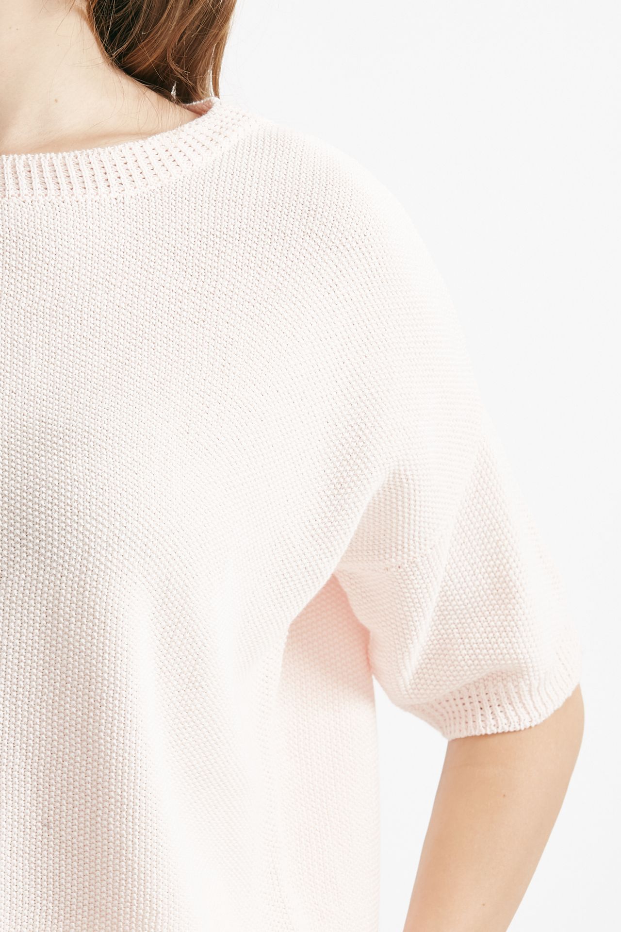 maglia a scatolina rosa chiaro women Clouds - 5