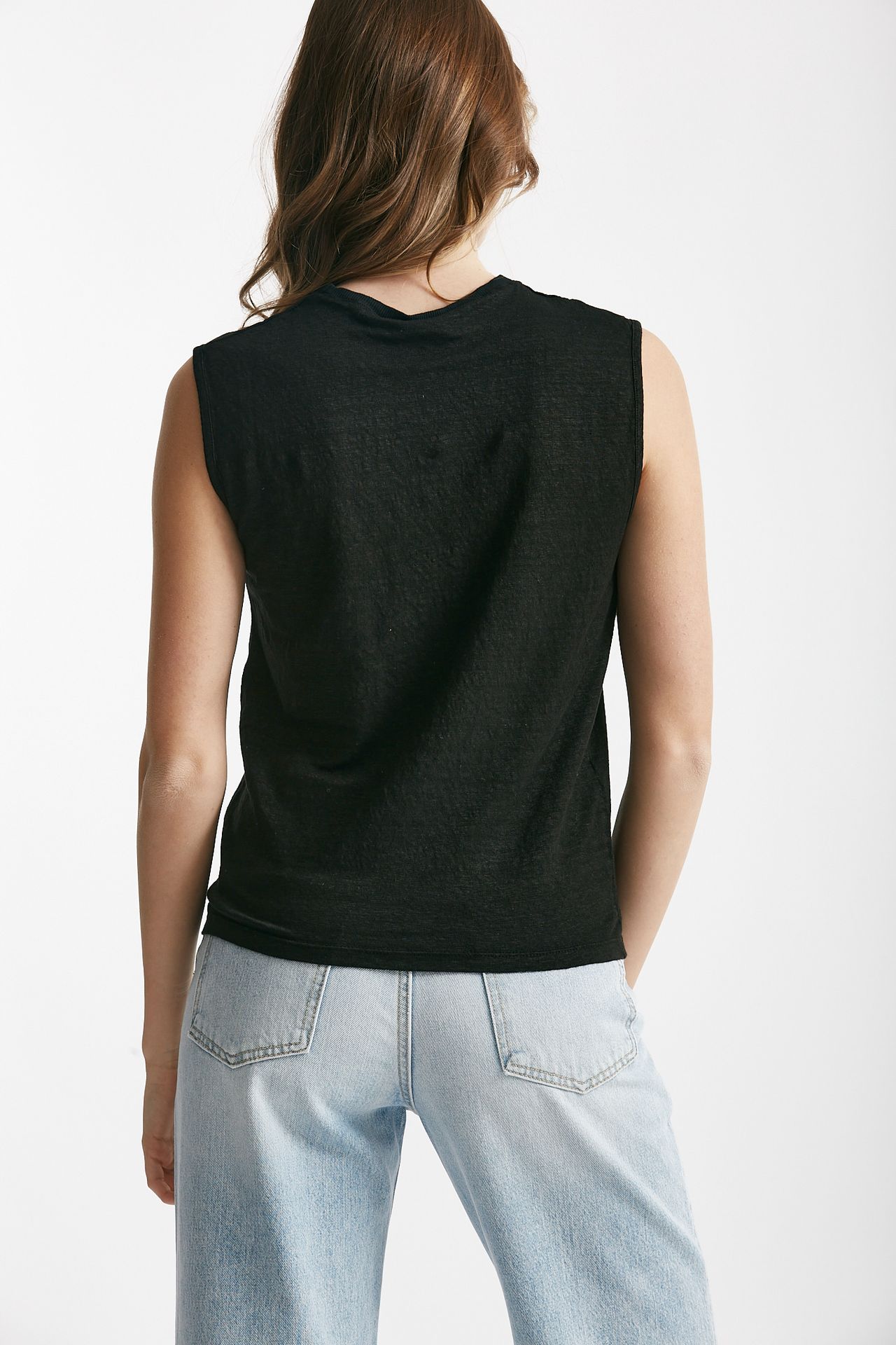 top in lino nero women Clouds - 3