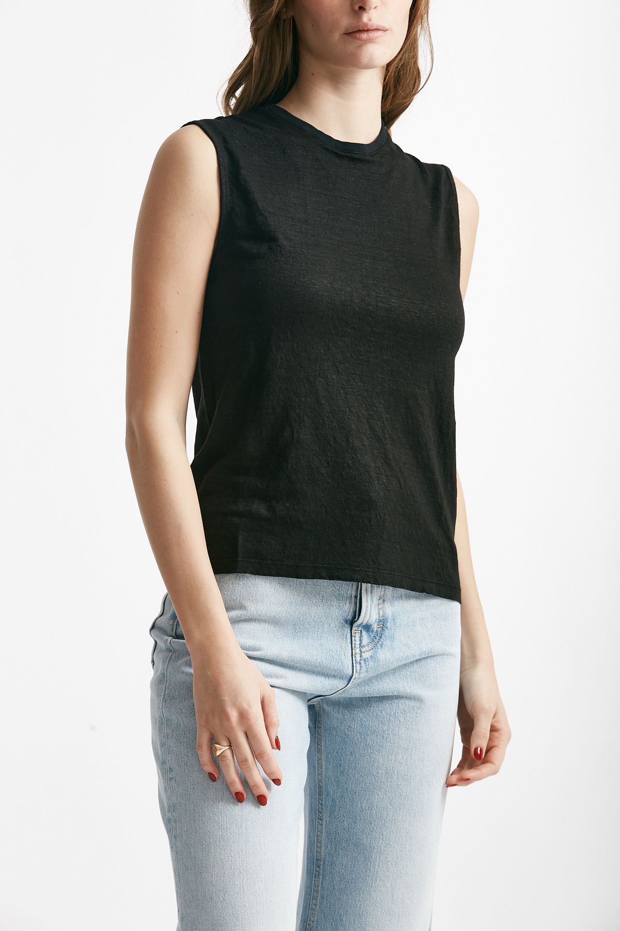 top in lino nero women Clouds - 4