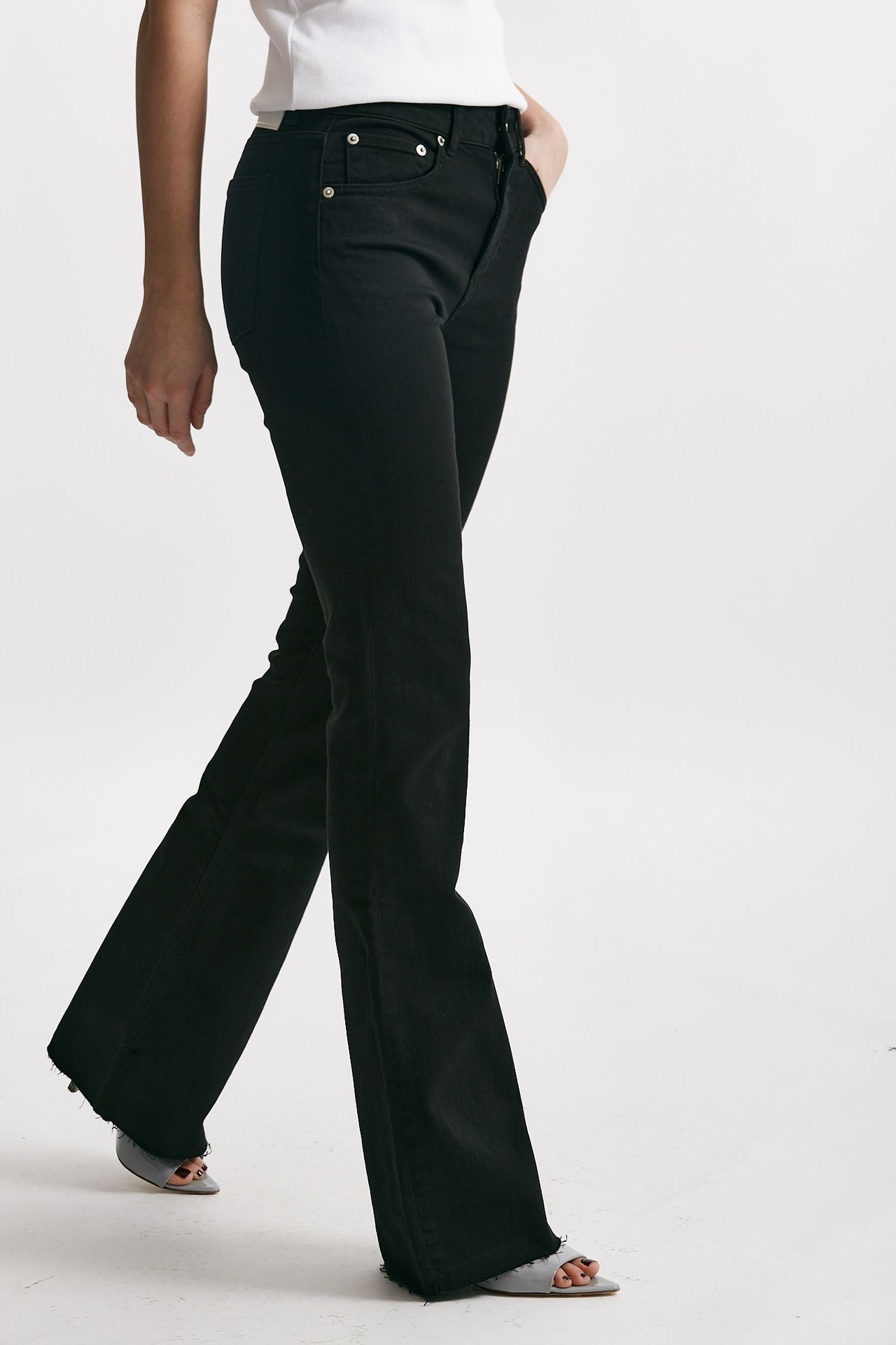 jeans flare cliff nero women Department five - 4