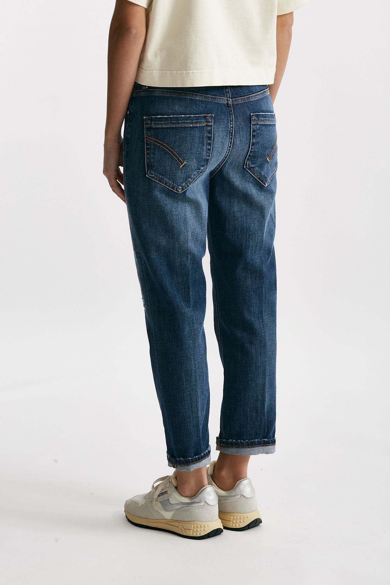 jeans loose fit koons lavaggio blu medio women Dondup - 3