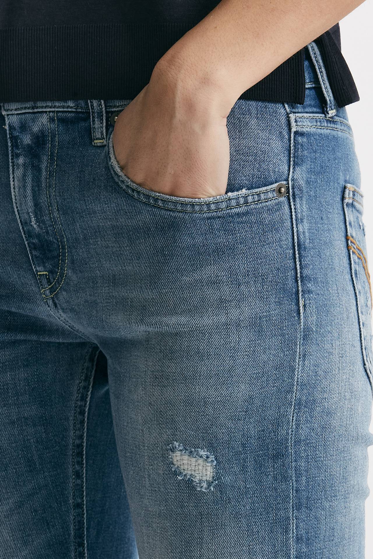 jeans slim coco lavaggio medio/chiaro women Dondup - 5
