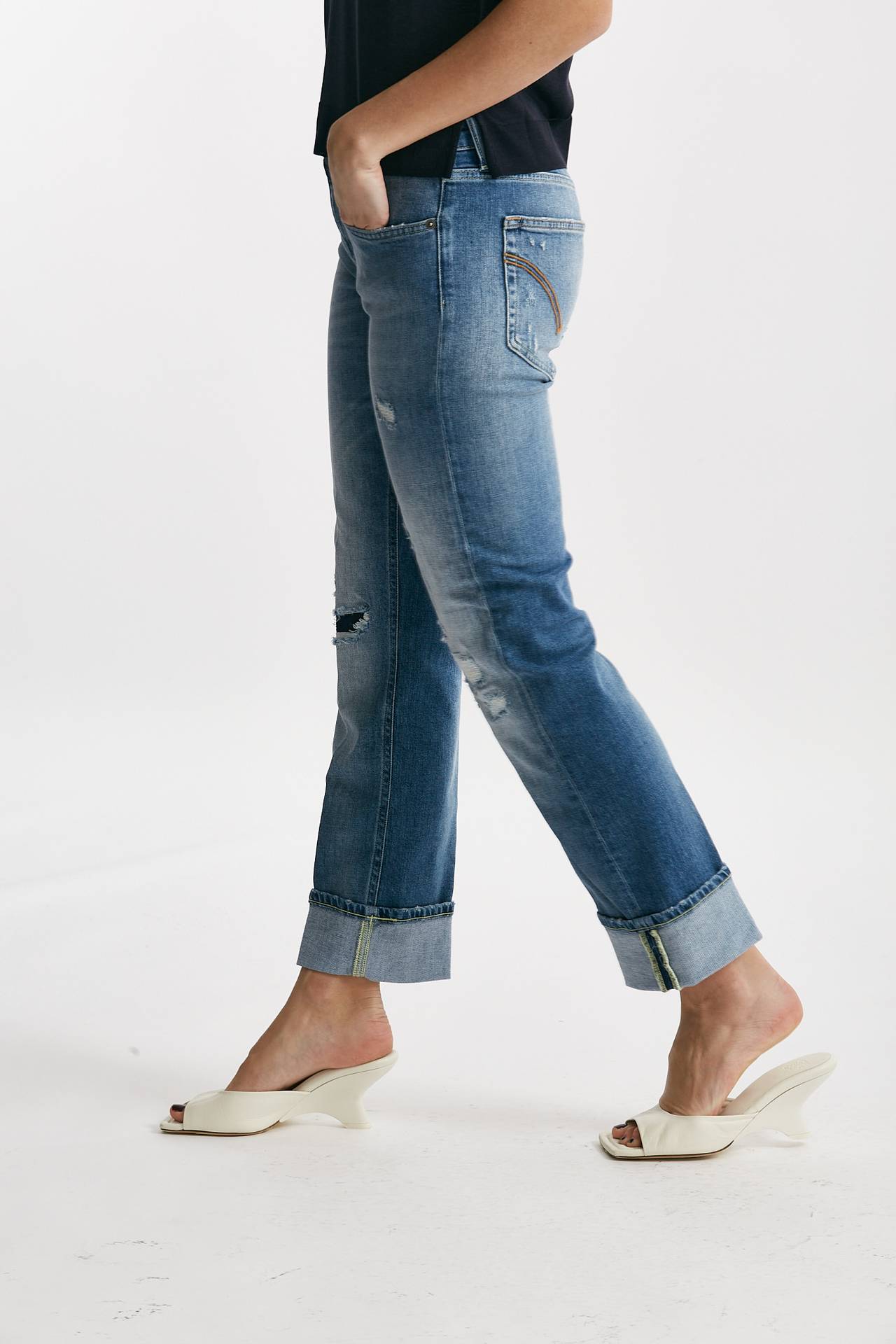 jeans slim coco lavaggio medio/chiaro women Dondup - 2