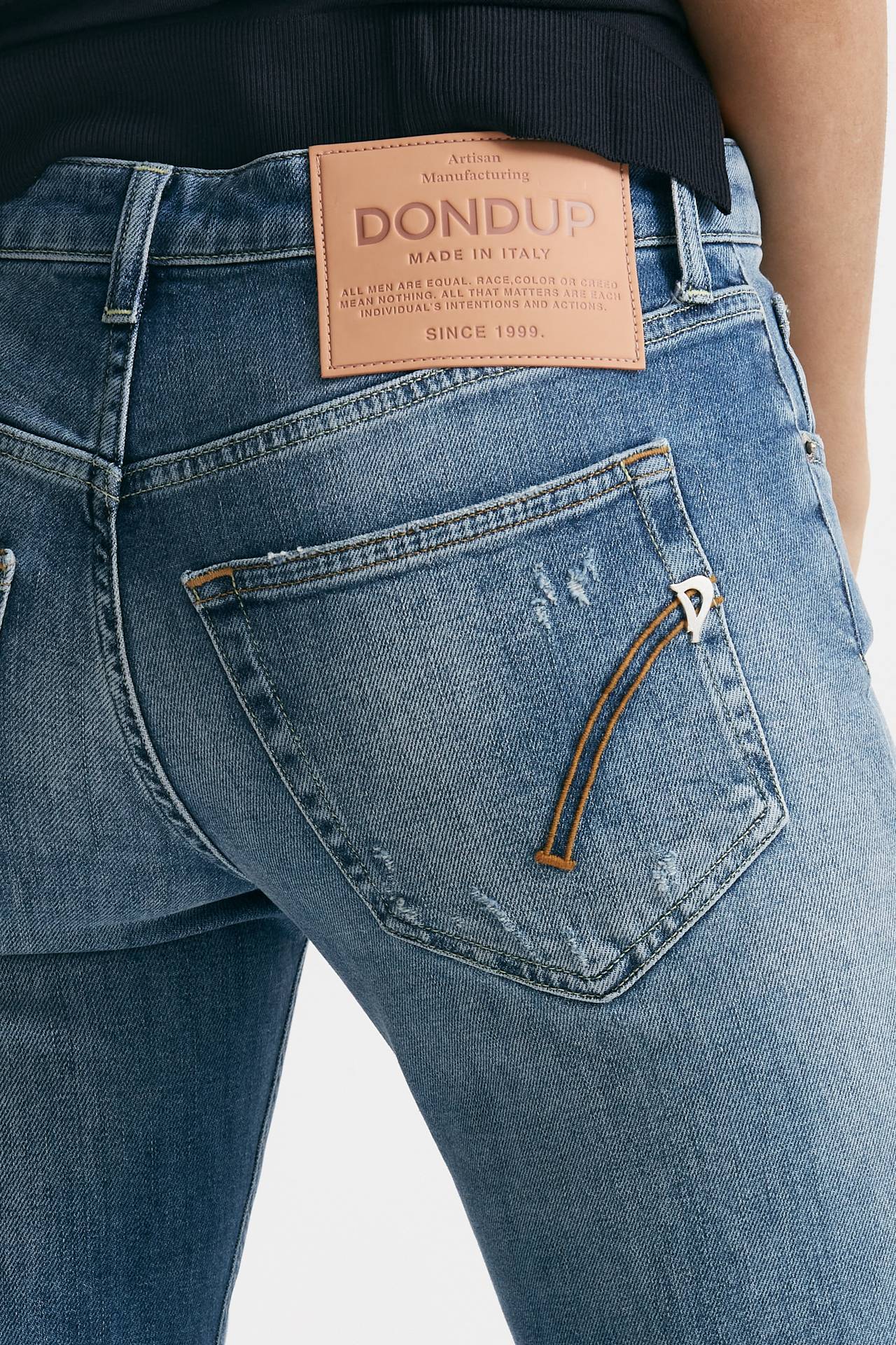 jeans slim coco lavaggio medio/chiaro women Dondup - 8