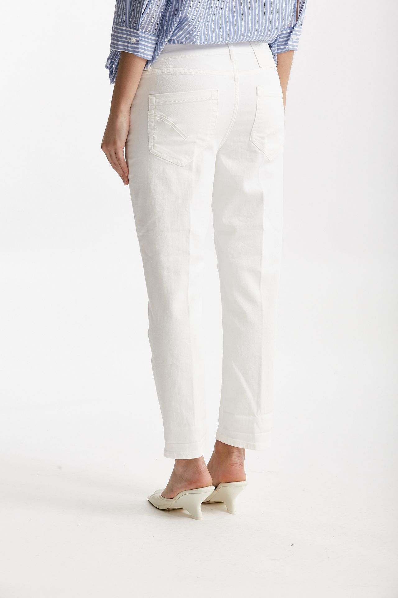jeans loose fit koons bianco women Dondup - 3