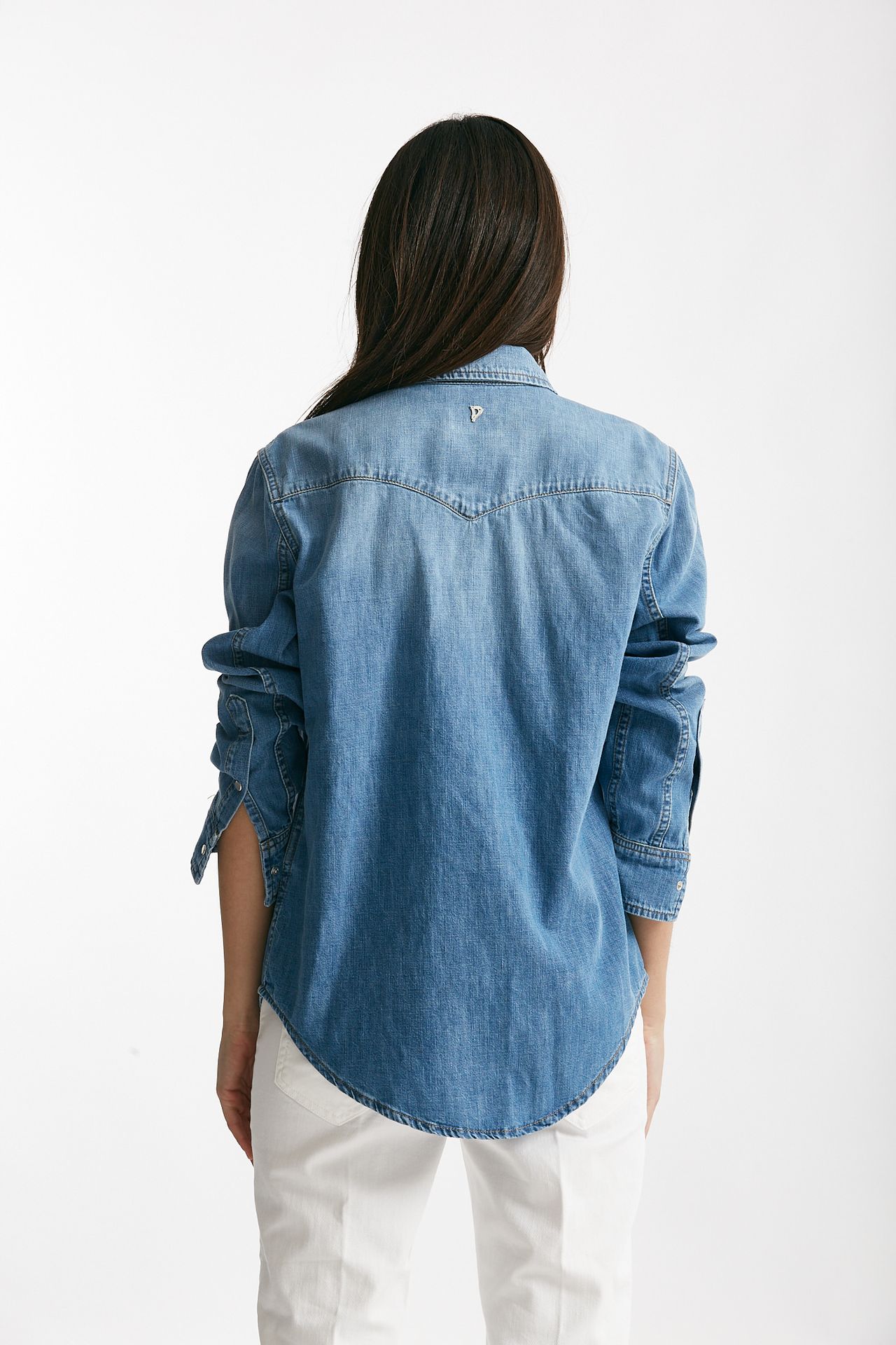 camicia in denim over women Dondup - 3