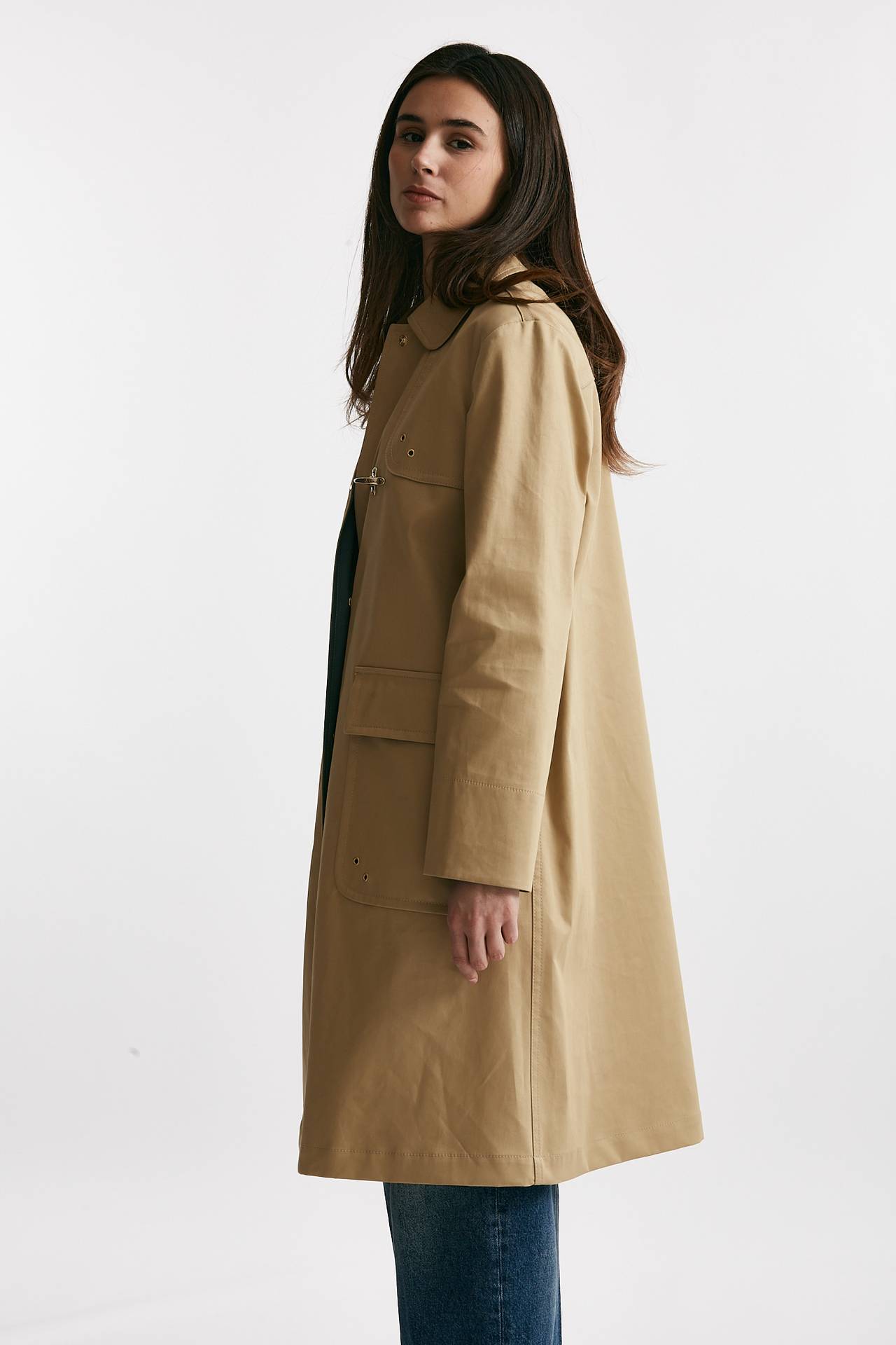 soprabito in cotone colore beige women Fay - 2