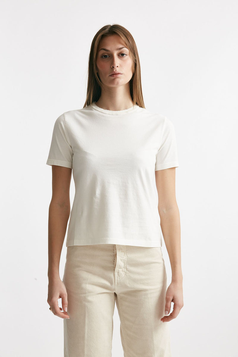 t-shirt basic bianco panna women Grifoni