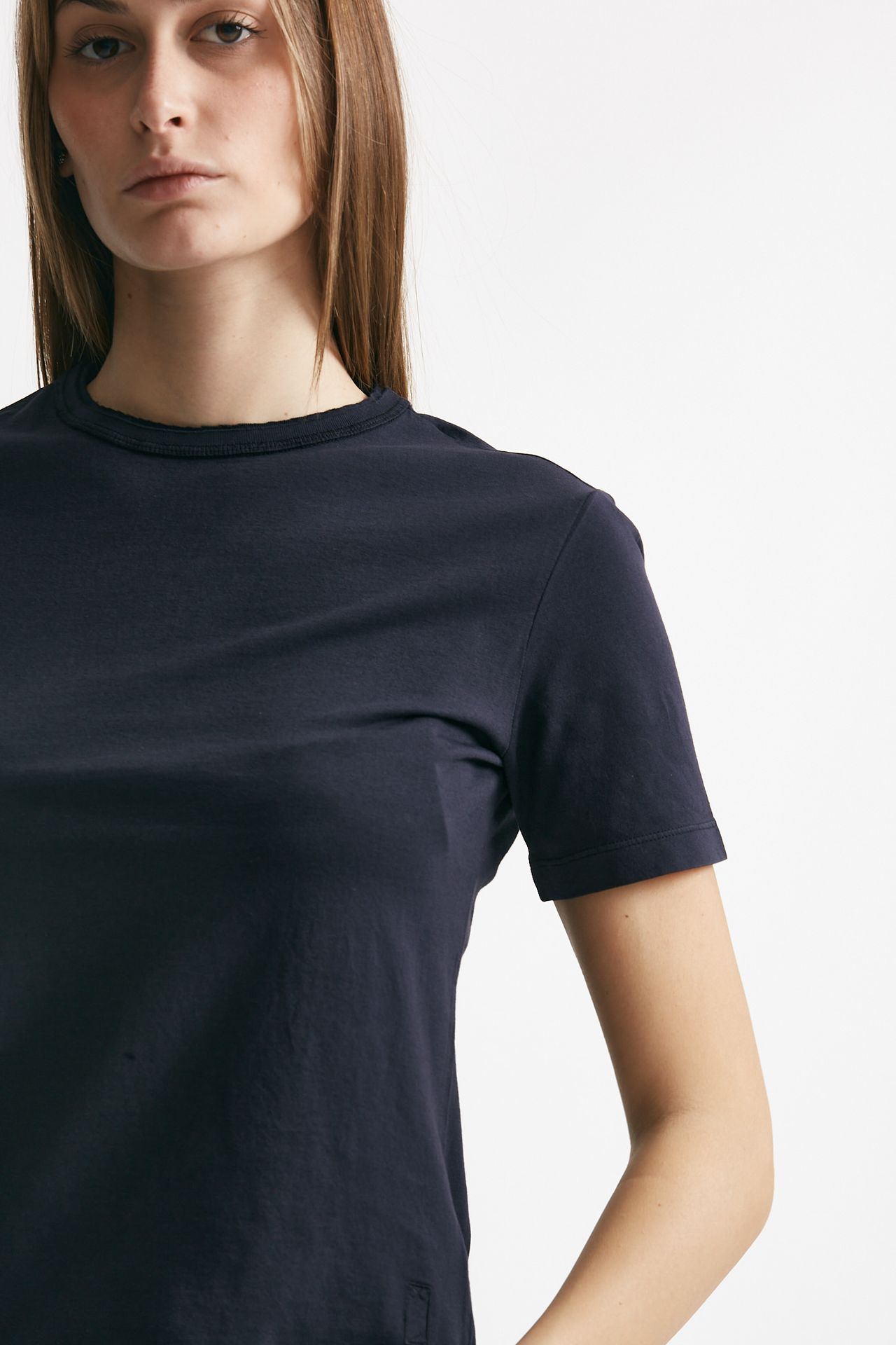 t-shirt basica blu women Grifoni - 4
