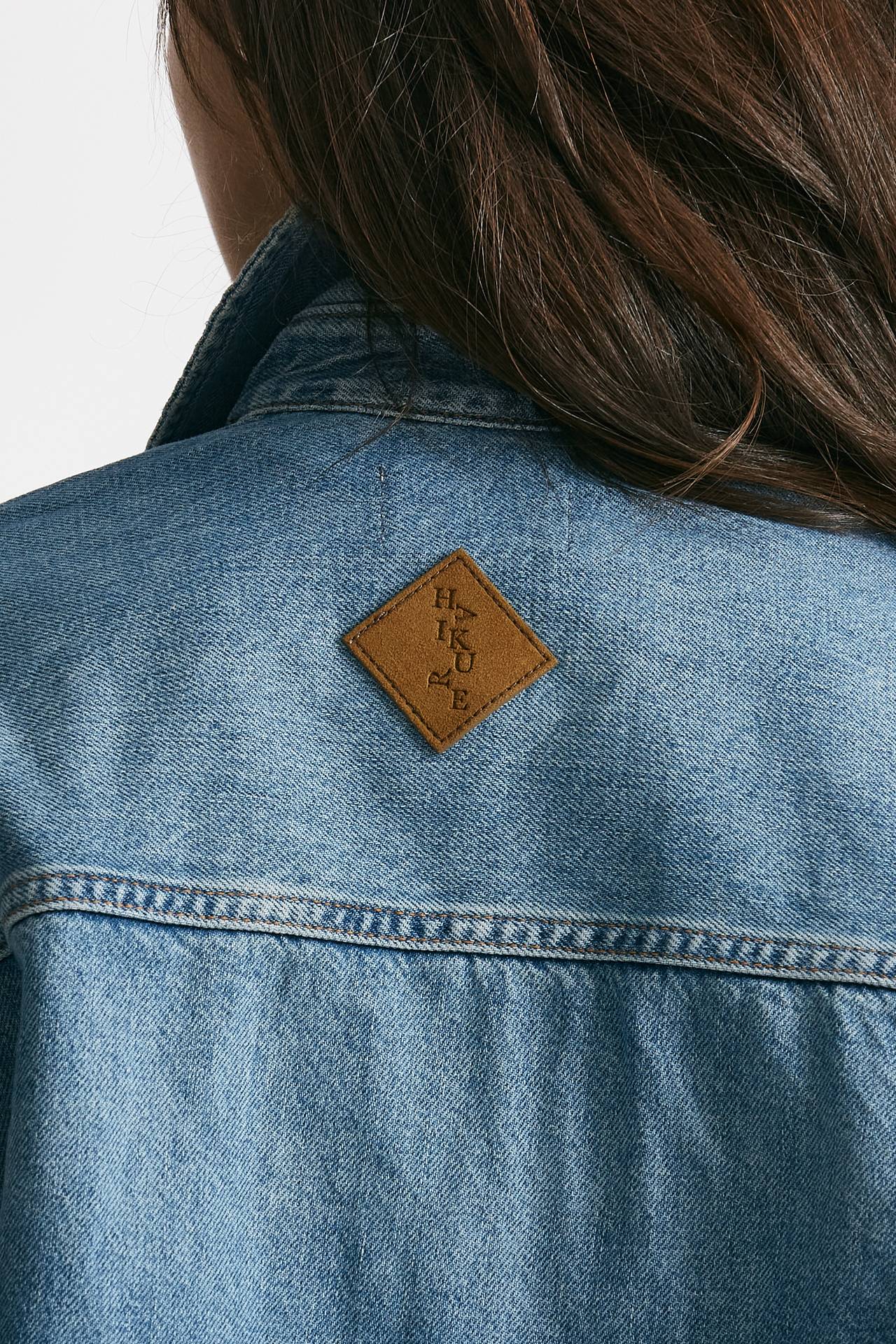 camicia in denim crop women Haikure - 5