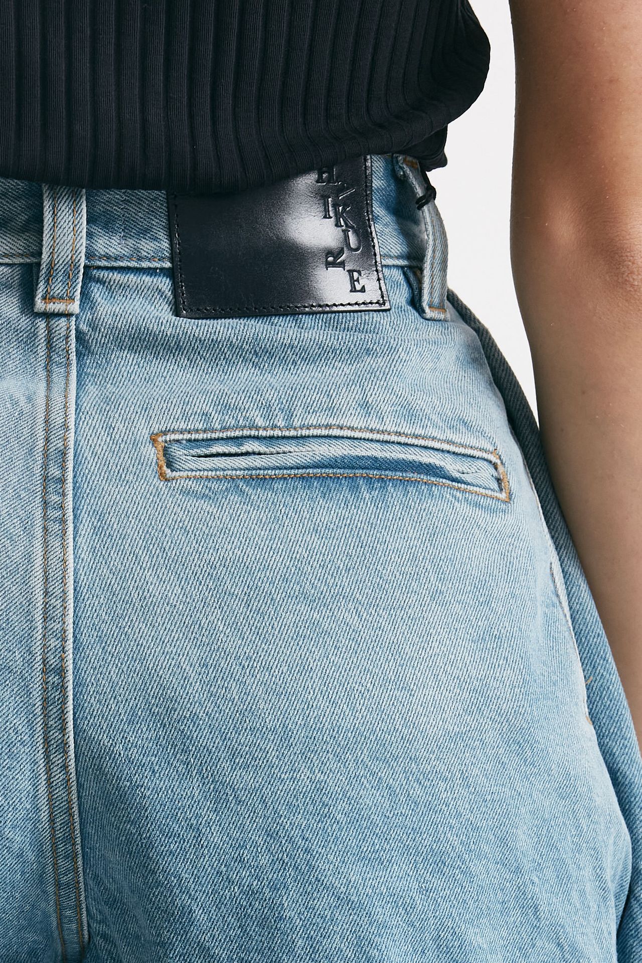 short in denim lavaggio chiaro women Haikure - 5