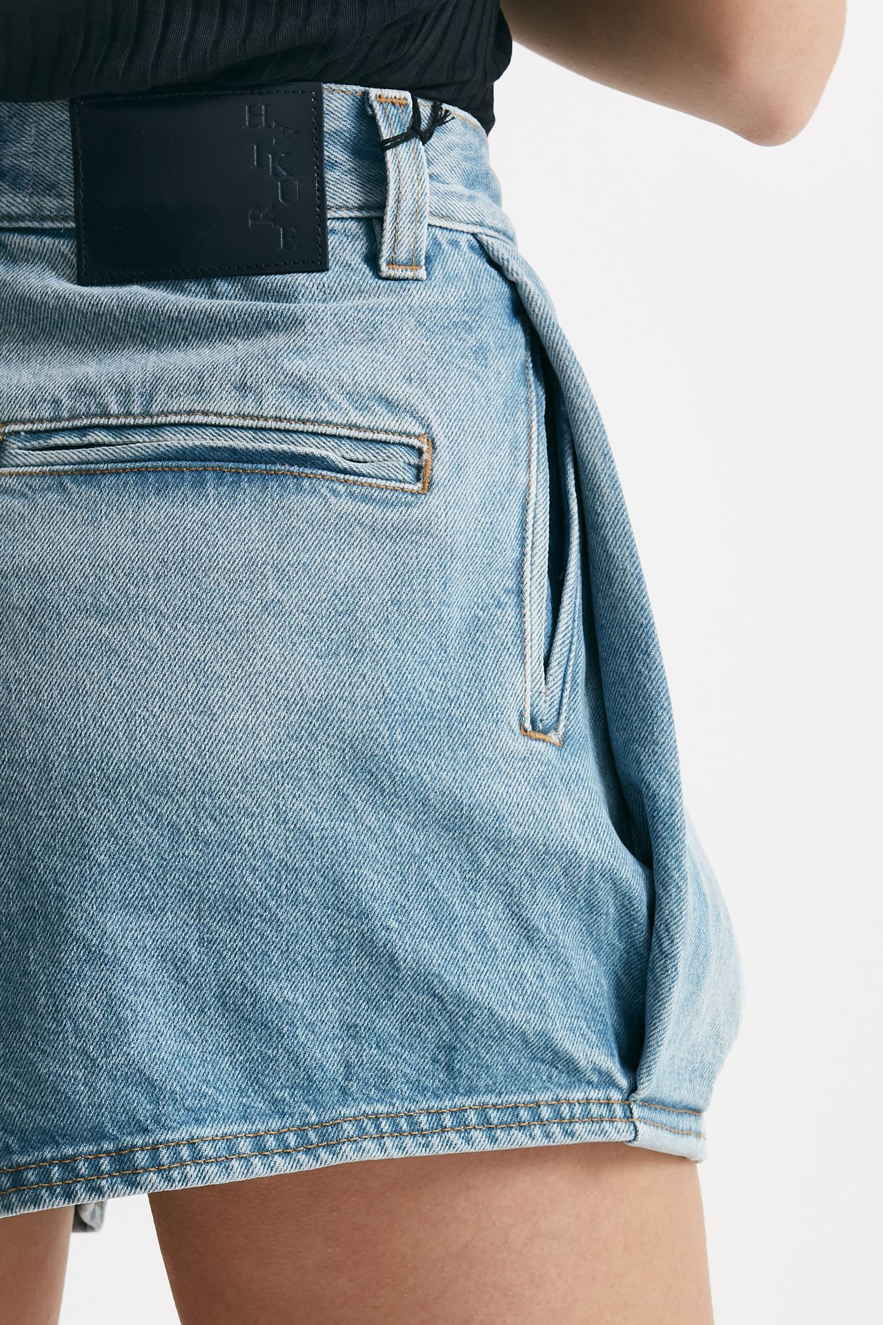 short in denim lavaggio chiaro women Haikure - 6