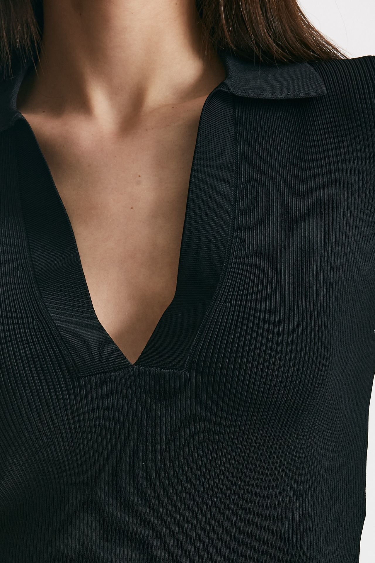 maglia polo nero women Iro - 5