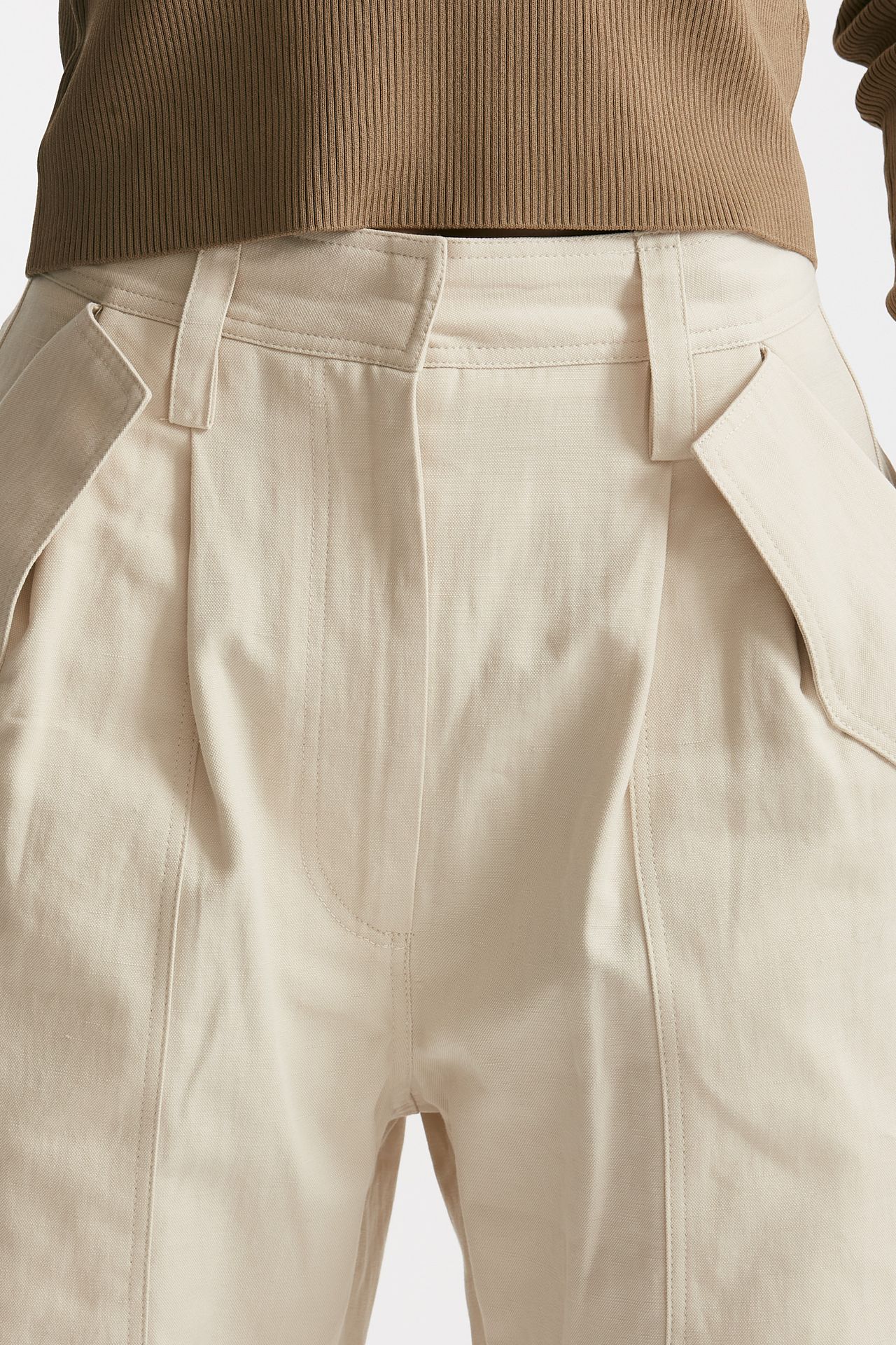 pantalone cargo panna women Iro - 6