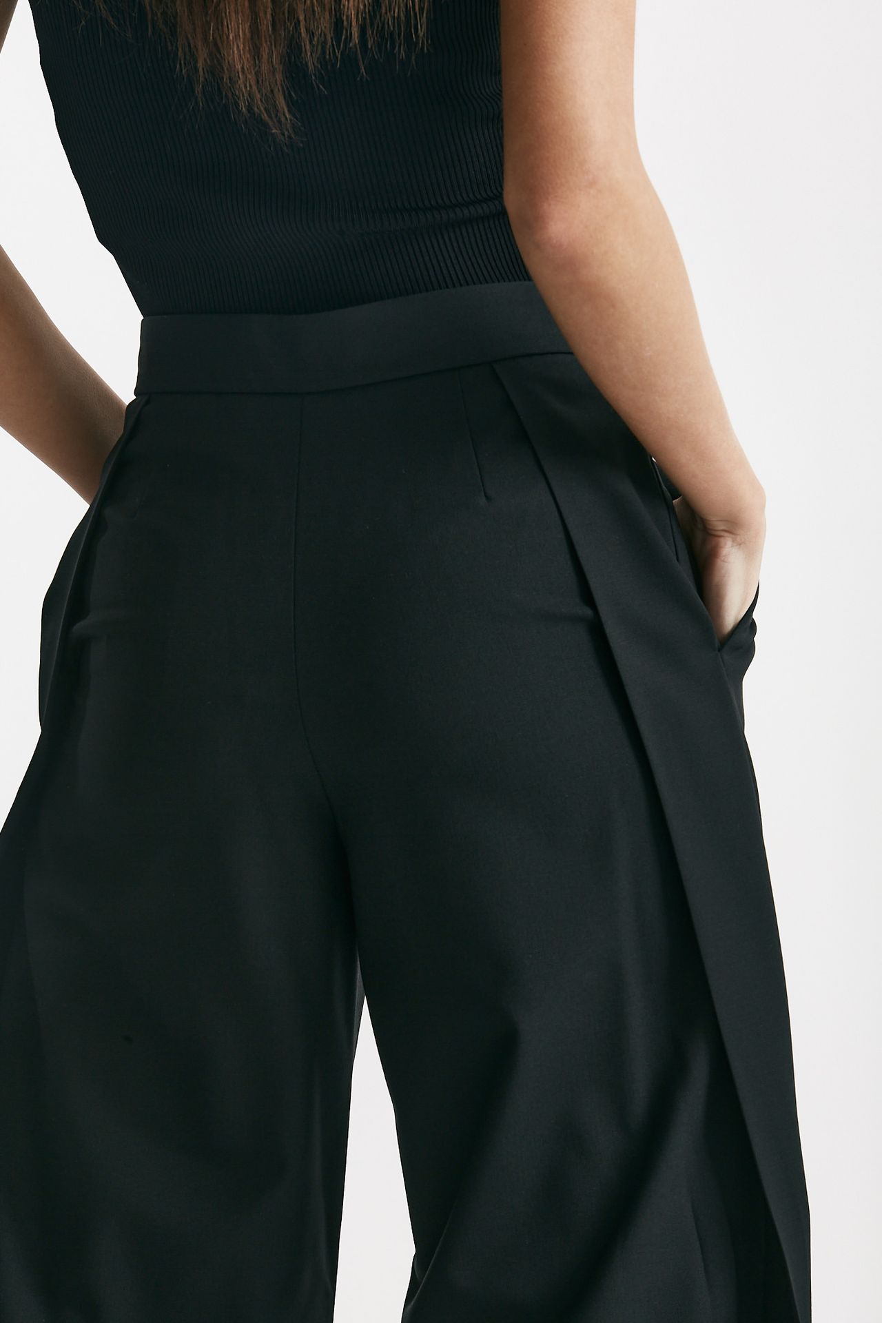 pantalone pinces vita alta nero women Iro - 6