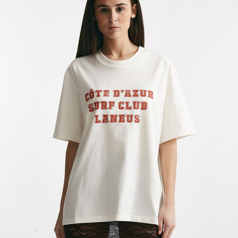 t-shirt over girocollo women Laneus