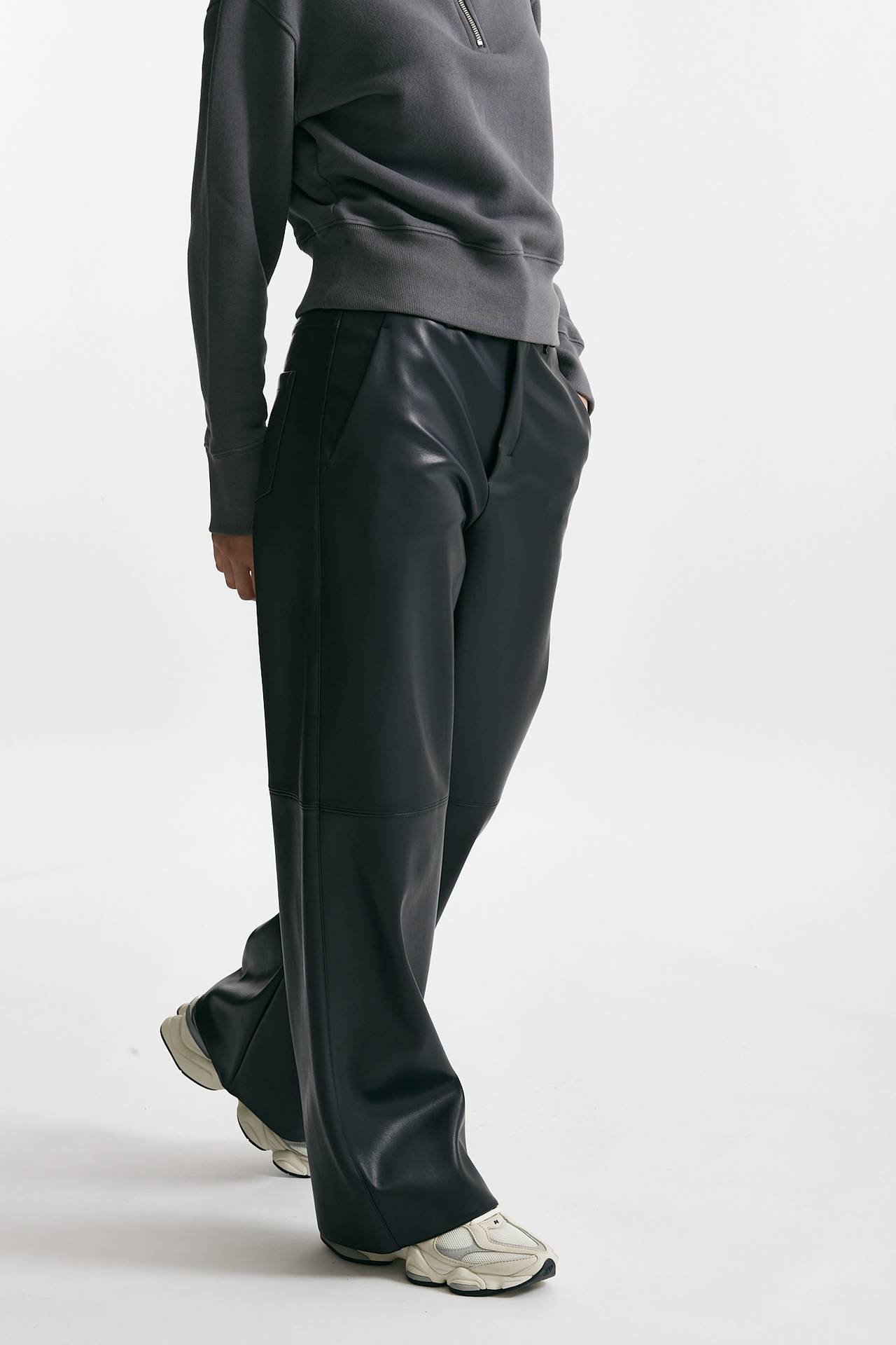 pantalone ampio in ecopelle storia women Max mara s - 4