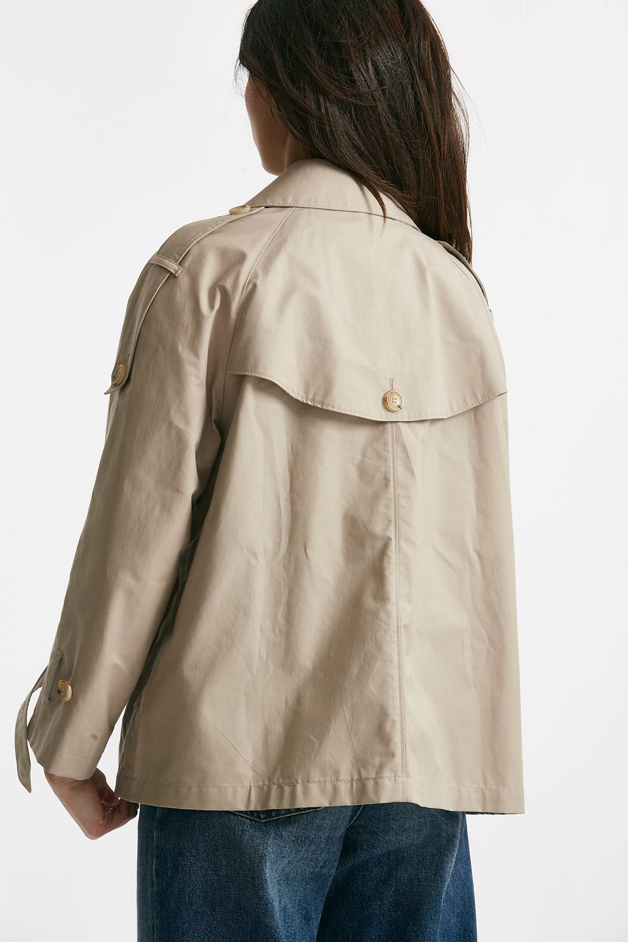 trench corto dtrench beige women Max mara s - 2