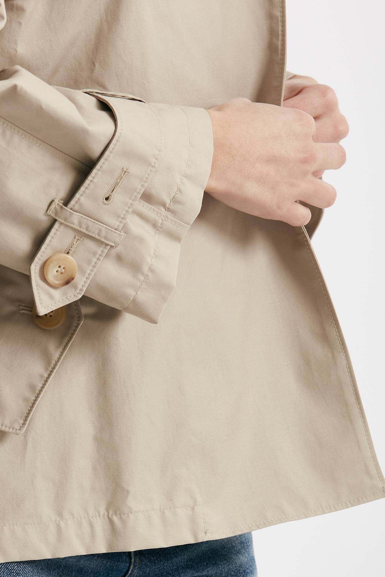 trench corto dtrench beige women Max mara s - 3