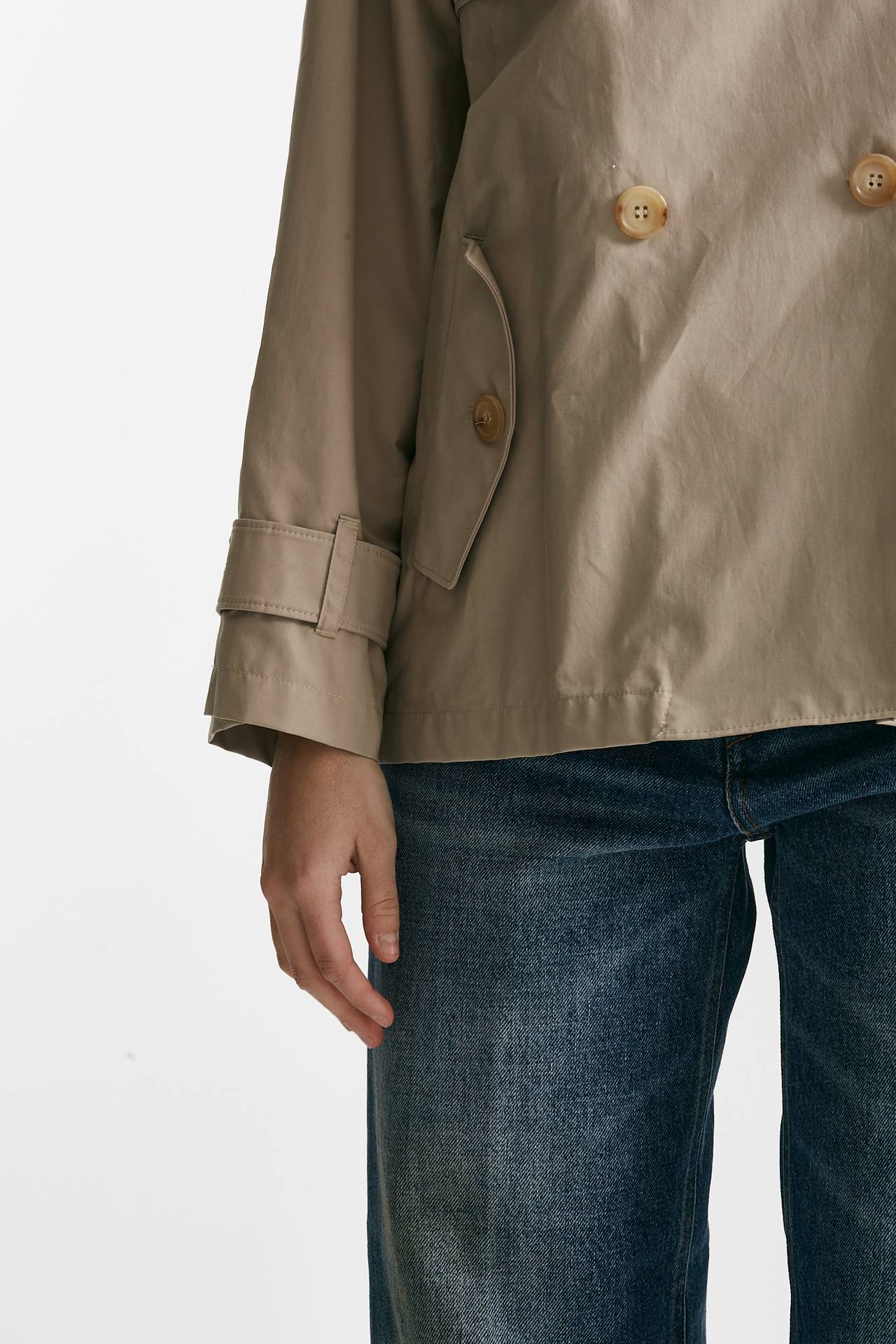 trench corto dtrench beige women Max mara s - 5