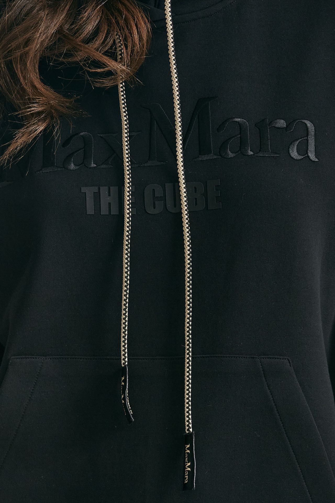 felpa in jersey tecnico agata nero women Max mara s - 5