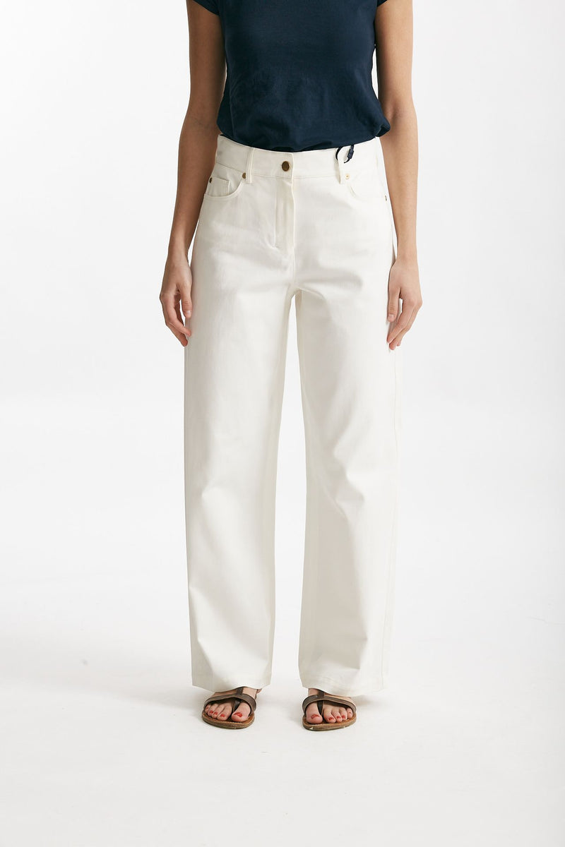 jeans palazzo marianna bianco women Max mara s