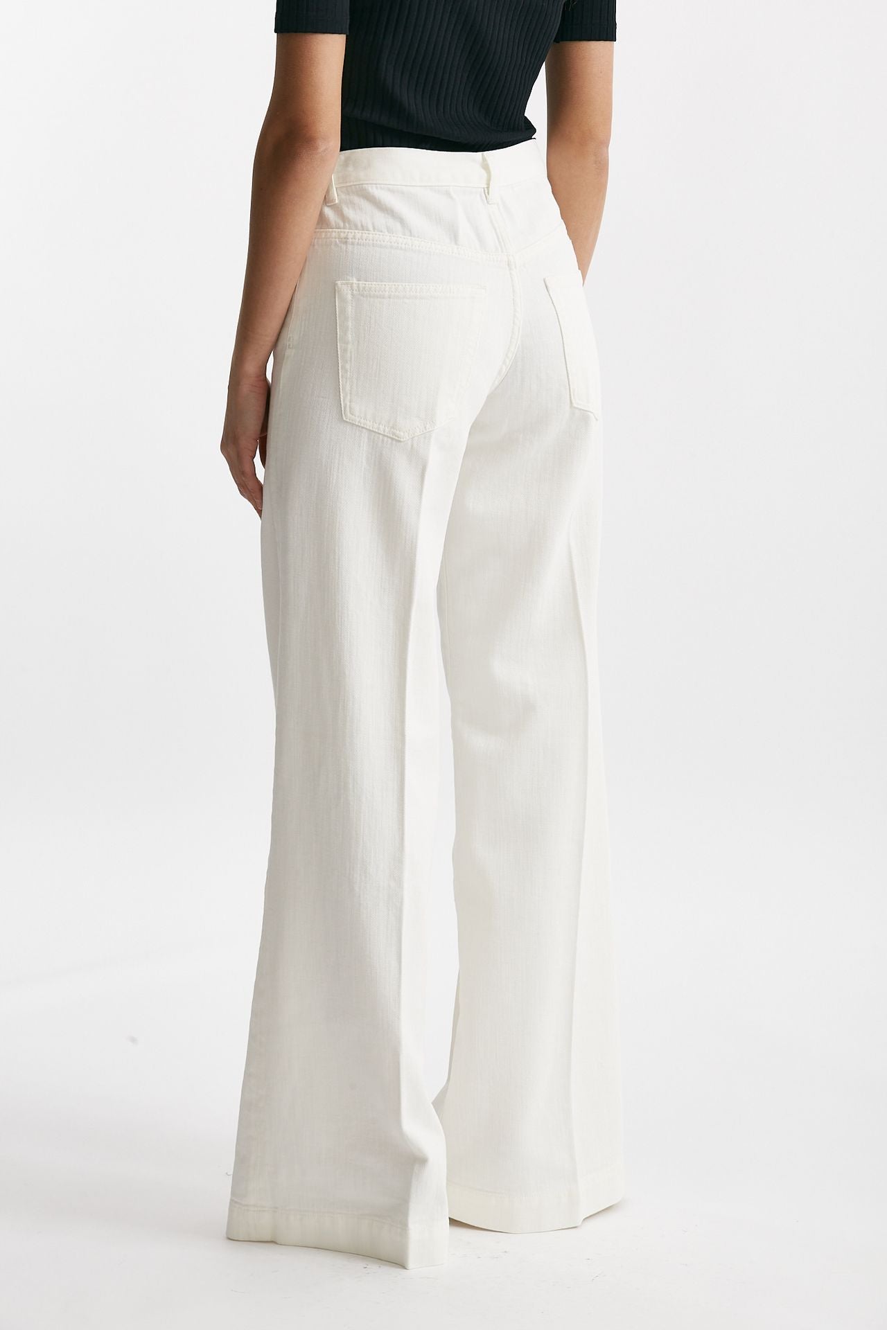 pantalone palazzo nadia bianco women Nine in the morning - 3