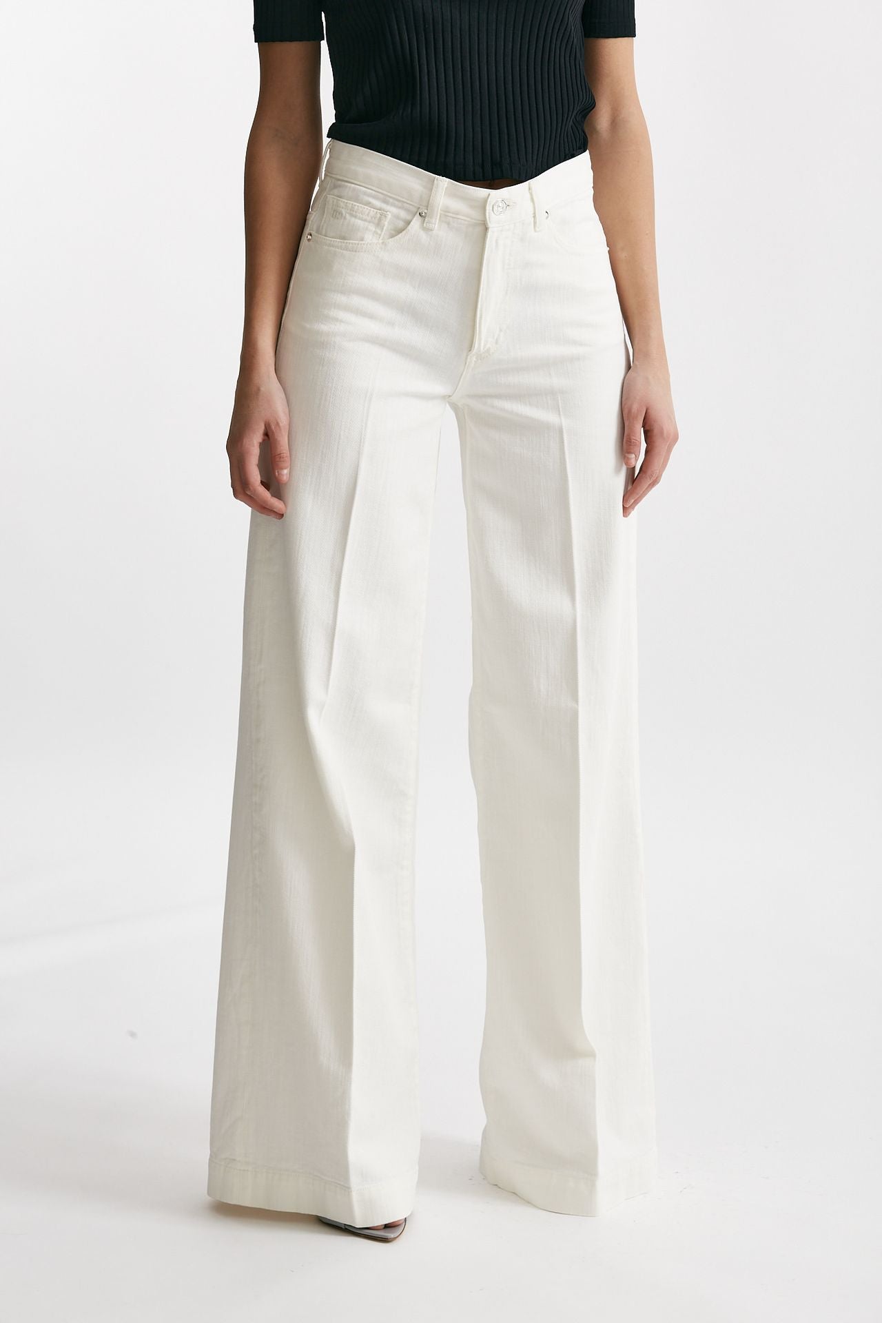 pantalone palazzo nadia bianco women Nine in the morning - 4