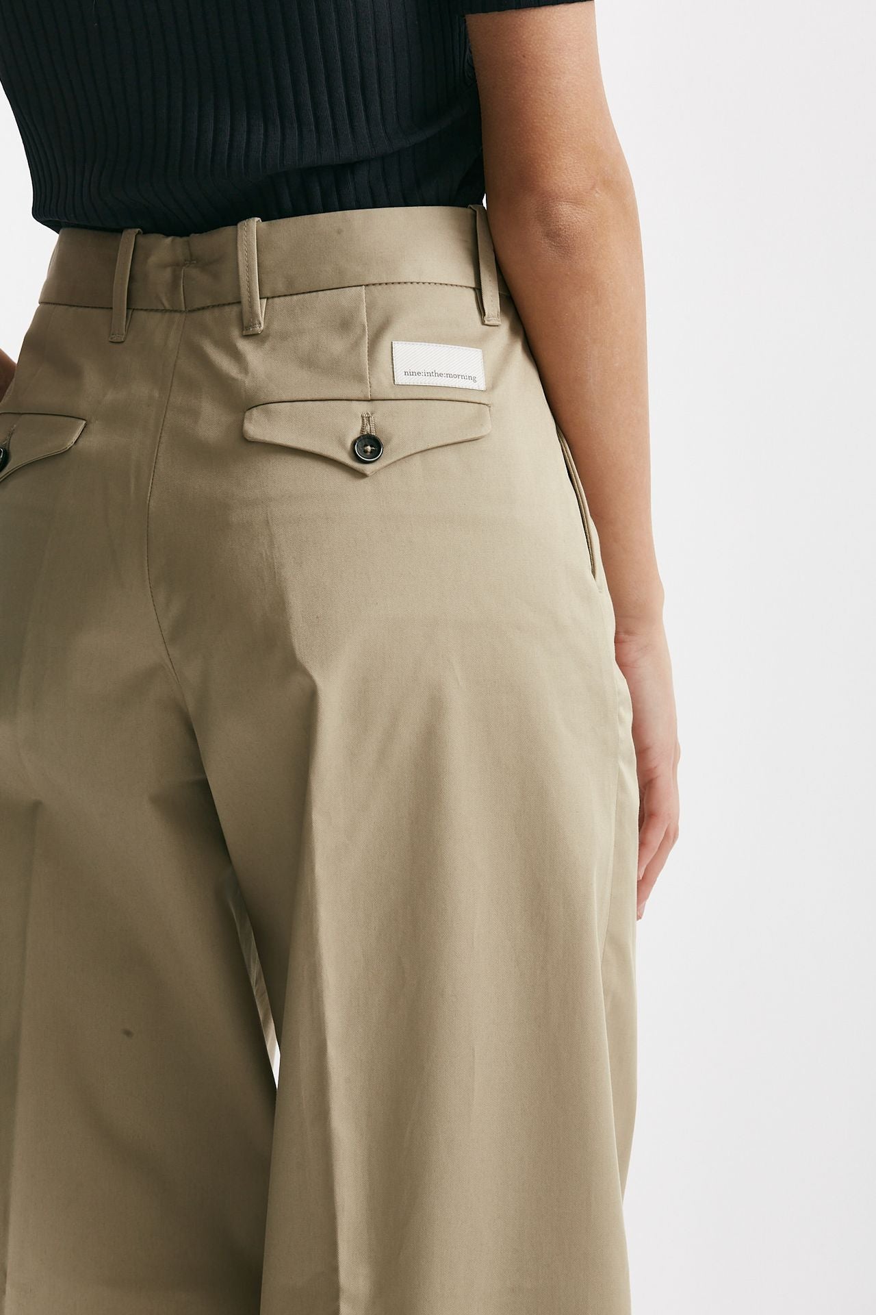 pantalone palazzo nancy beige women Nine in the morning - 6