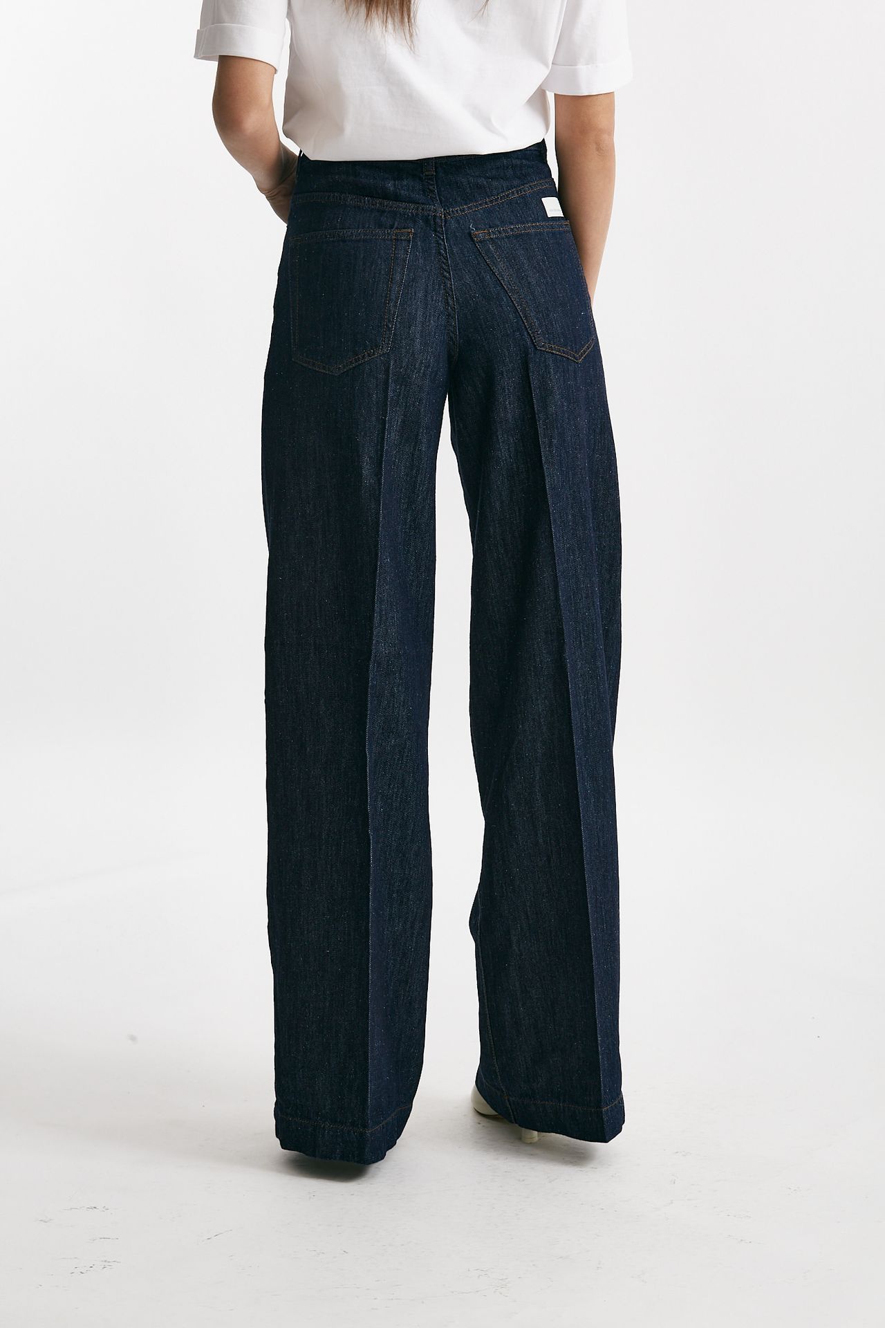 jeans palazzo lupe blu scuro women Nine in the morning - 3