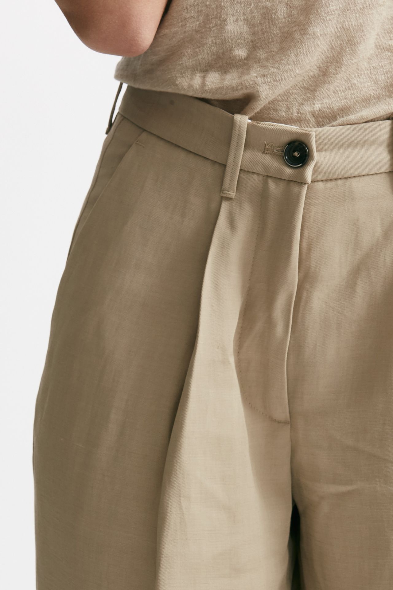 pantalone chino rubino sabbia chiaro women Nine in the morning - 6