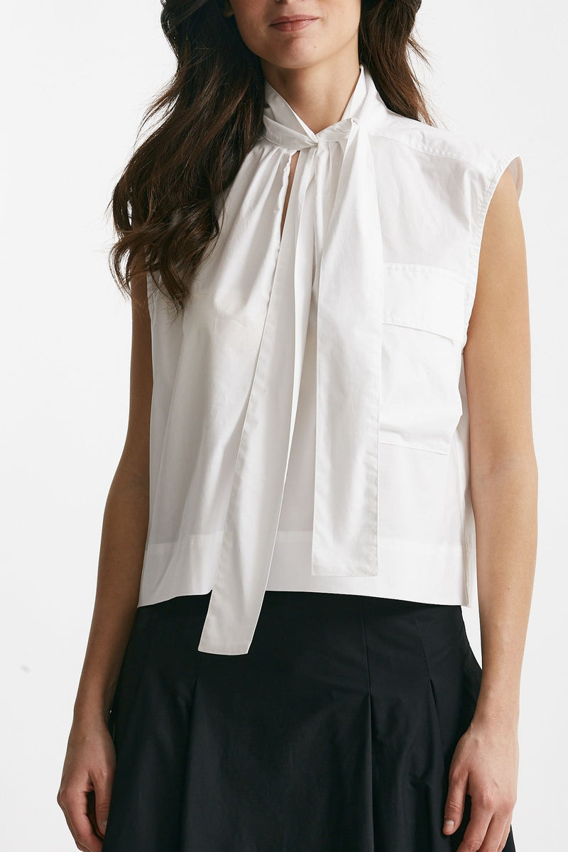 camicia in cotone bianco women Nude