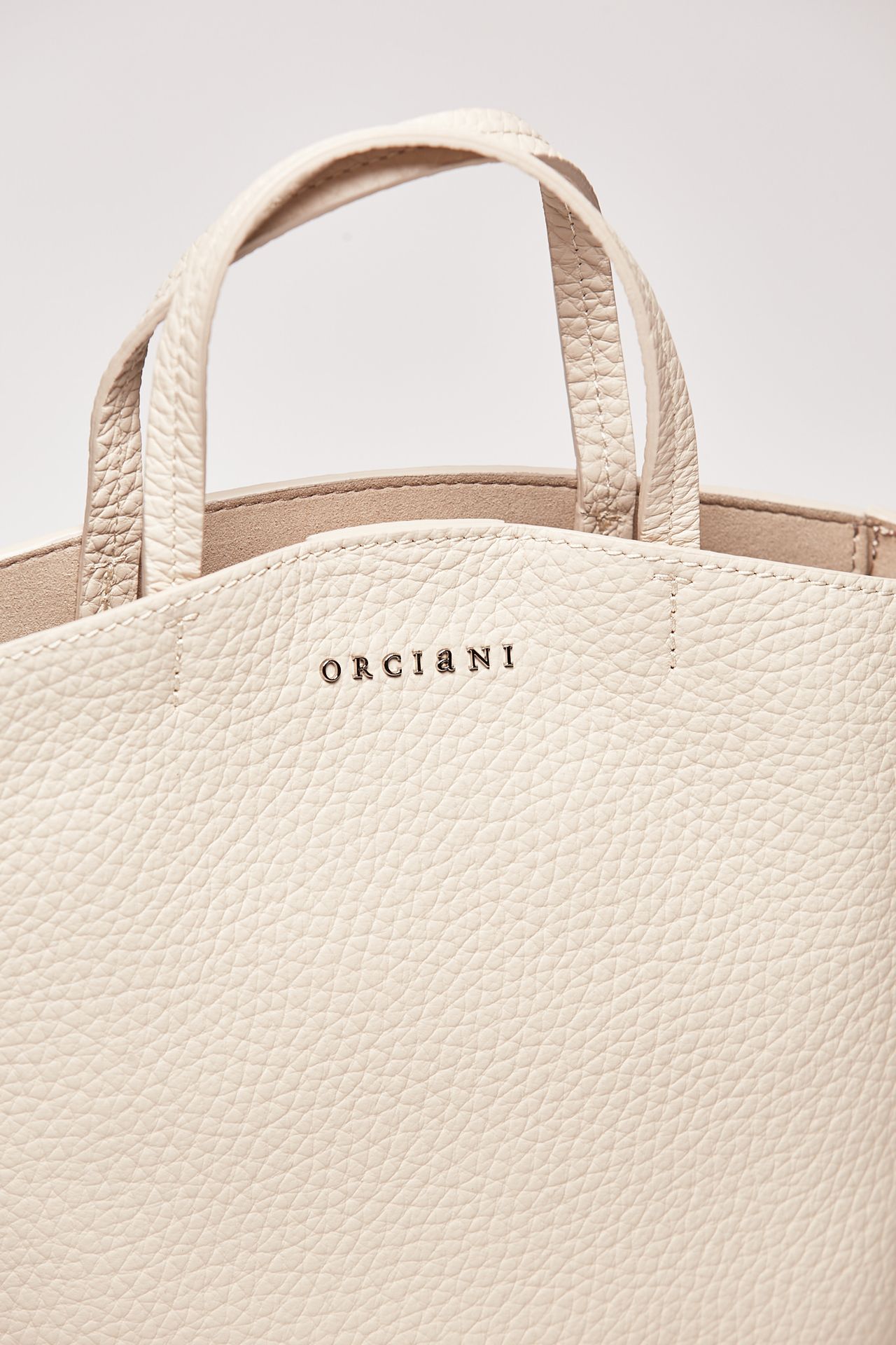 borsa ladylike soft - b02167 avorio women Orciani - 4