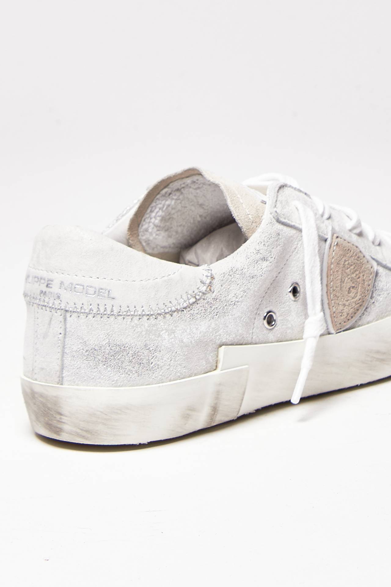 sneakers in pelle e suede paris – prld-mm04 women Philippe model - 7