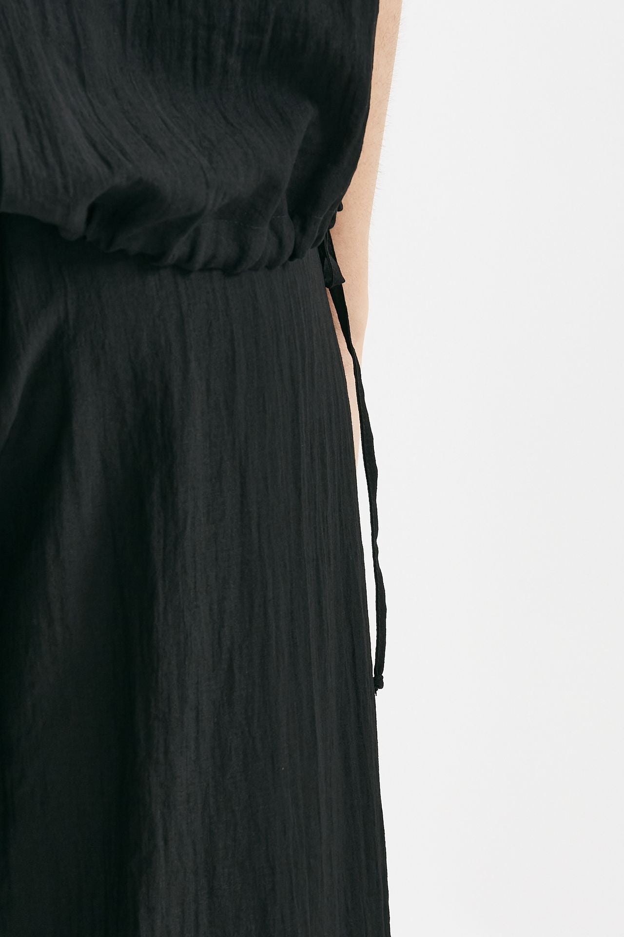 camicia effetto stropicciato nero women ( p - s ) - 5