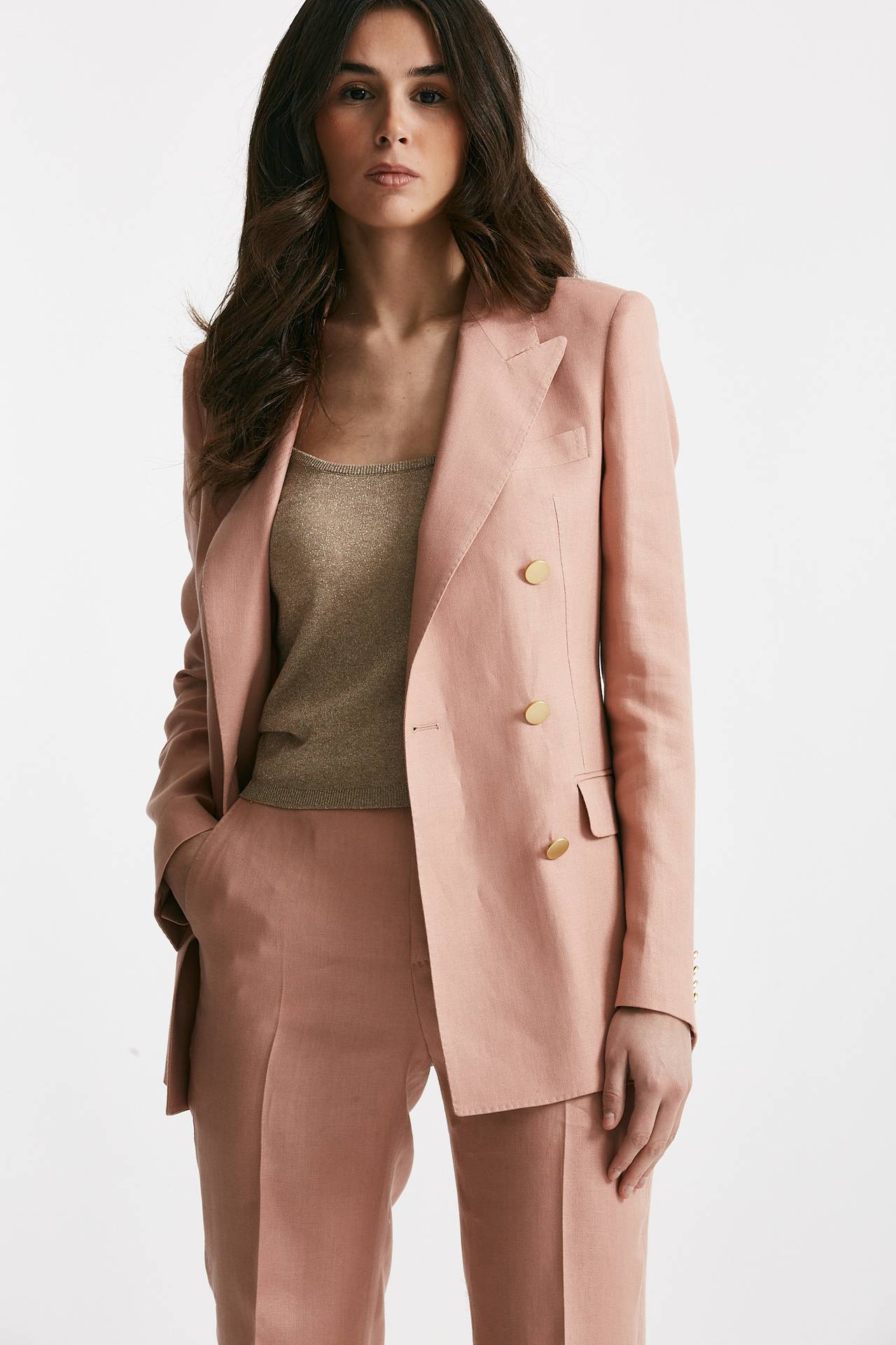 tailleur doppiopetto t-parigi rosa women Tagliatore - 5